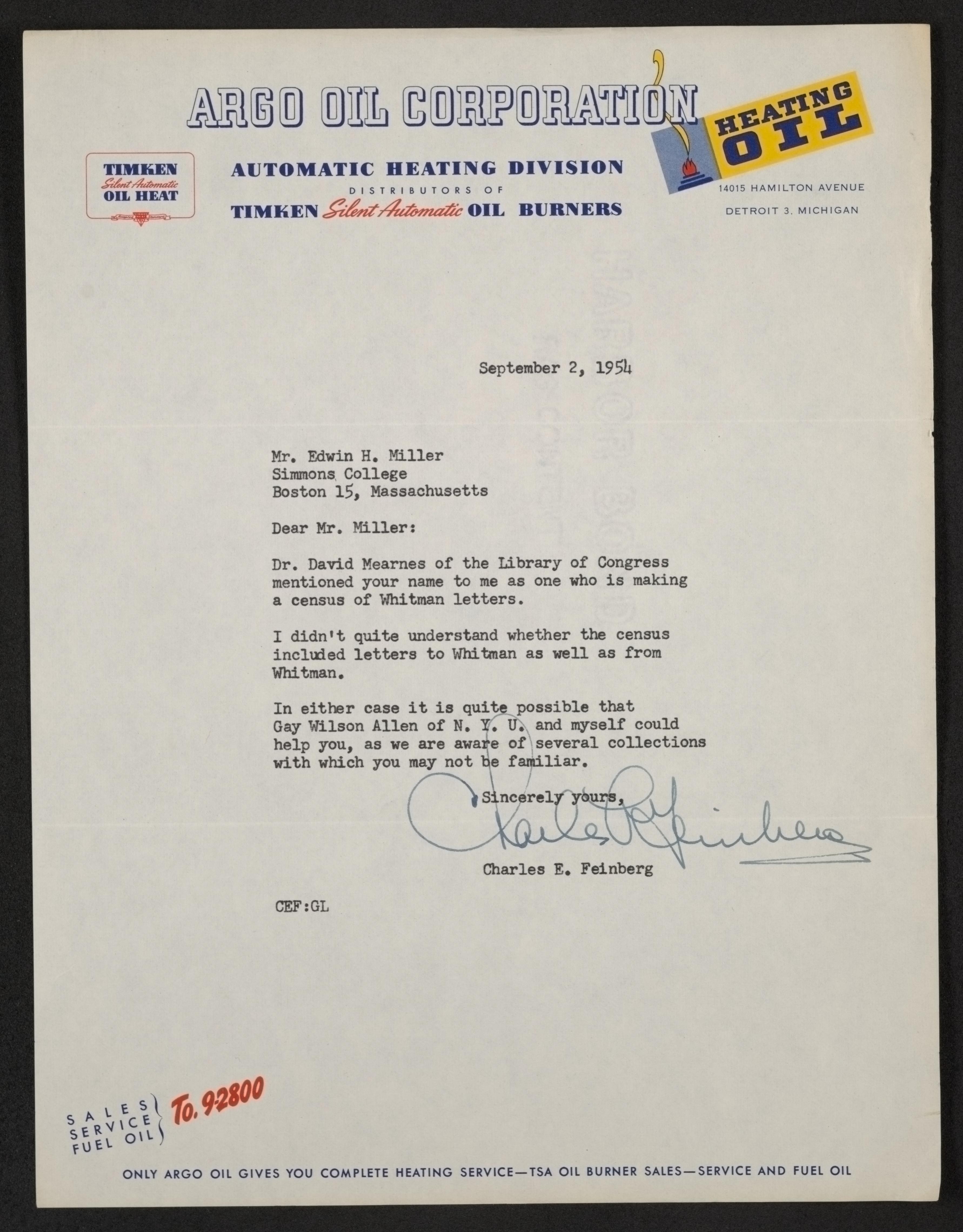 Scanned image of the current content page