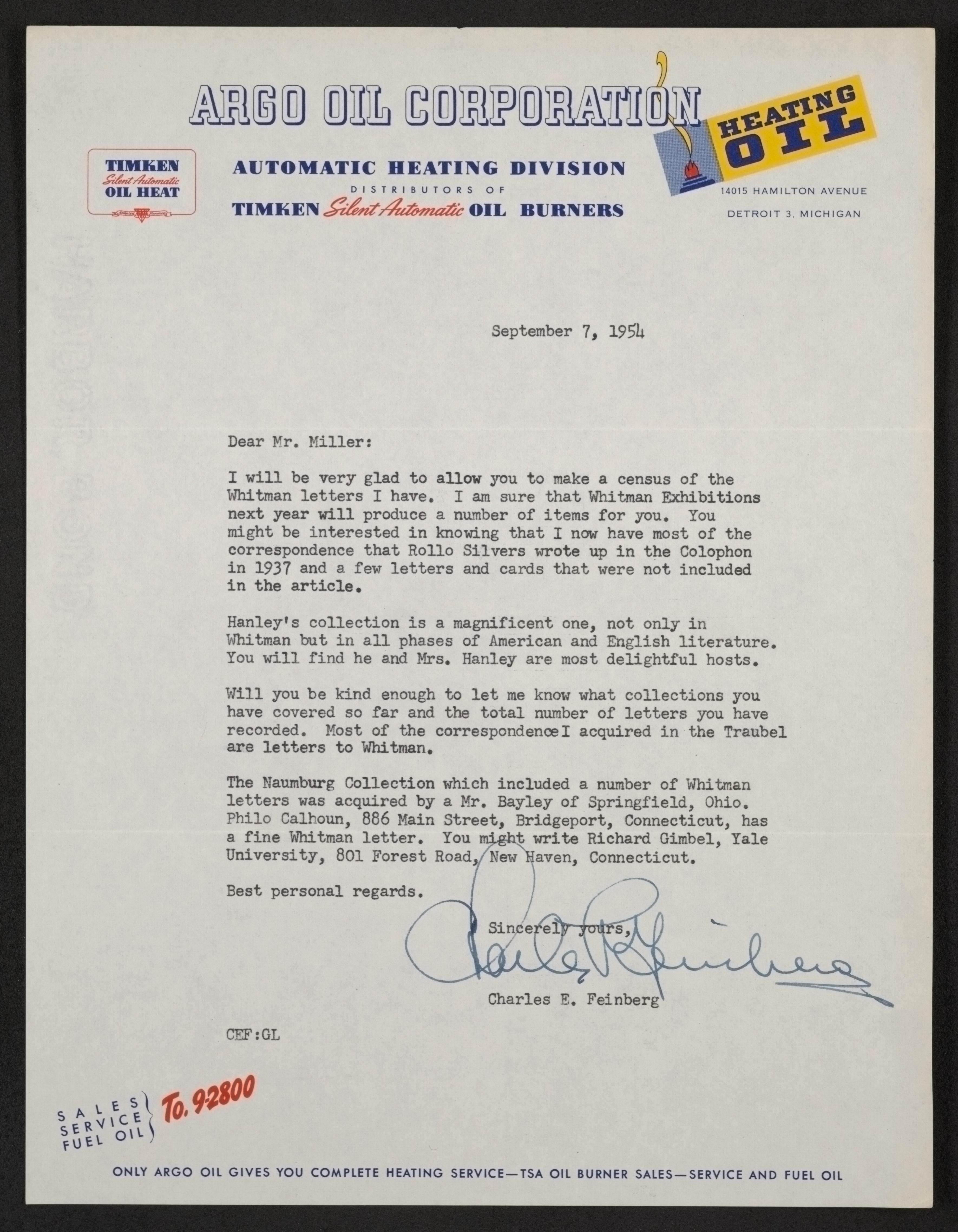 Scanned image of the current content page