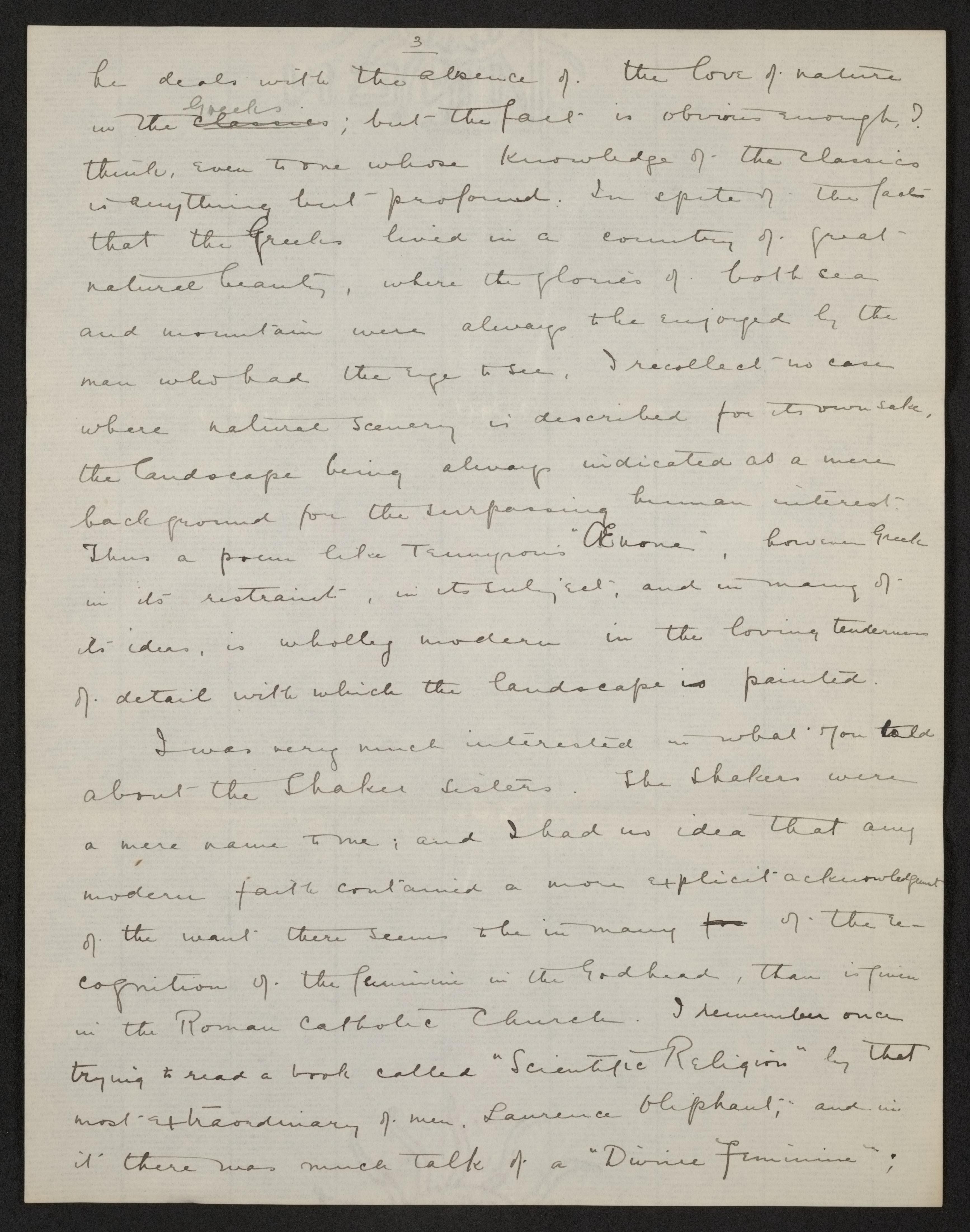 Scanned image of the current content page