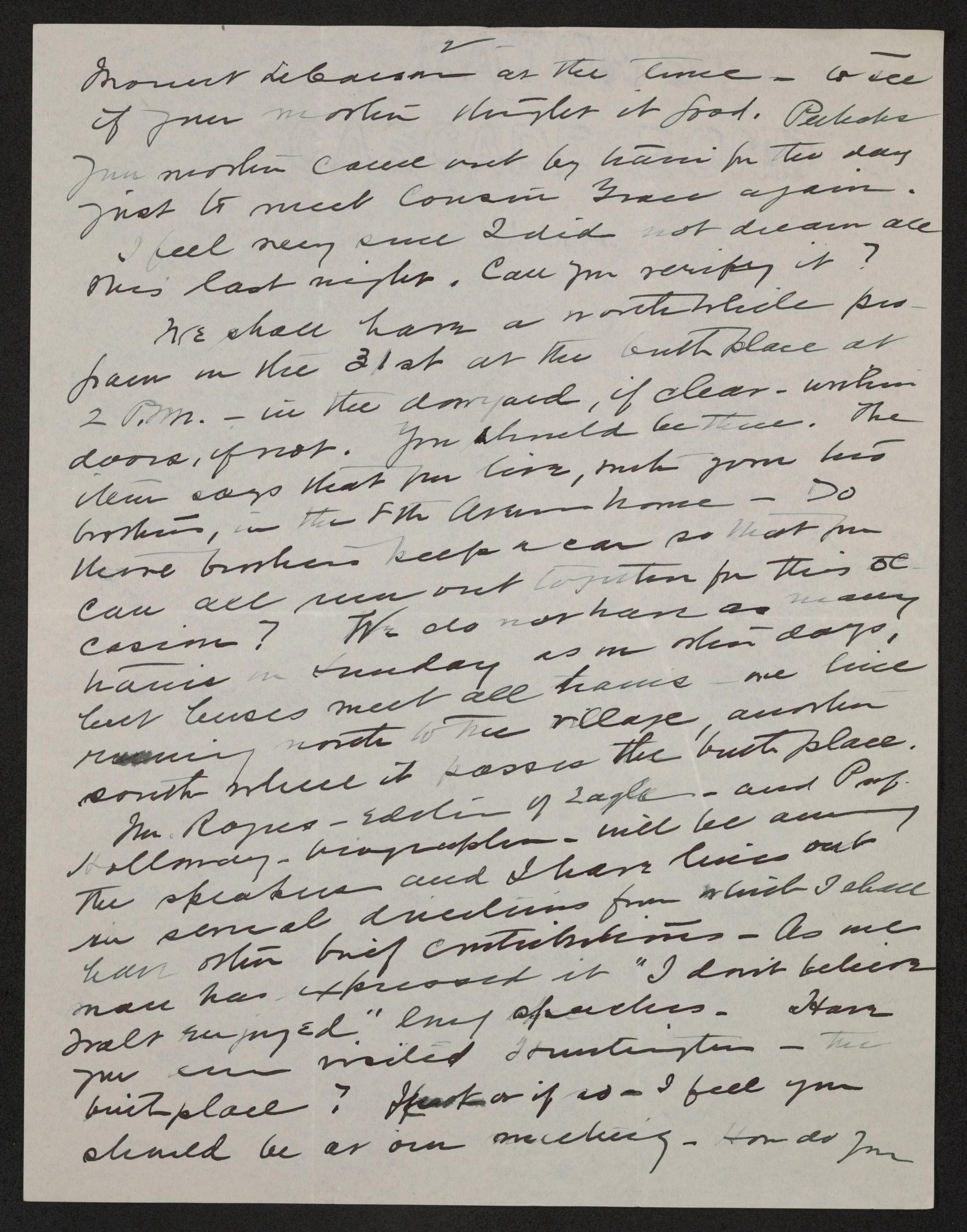 Scanned image of the current content page