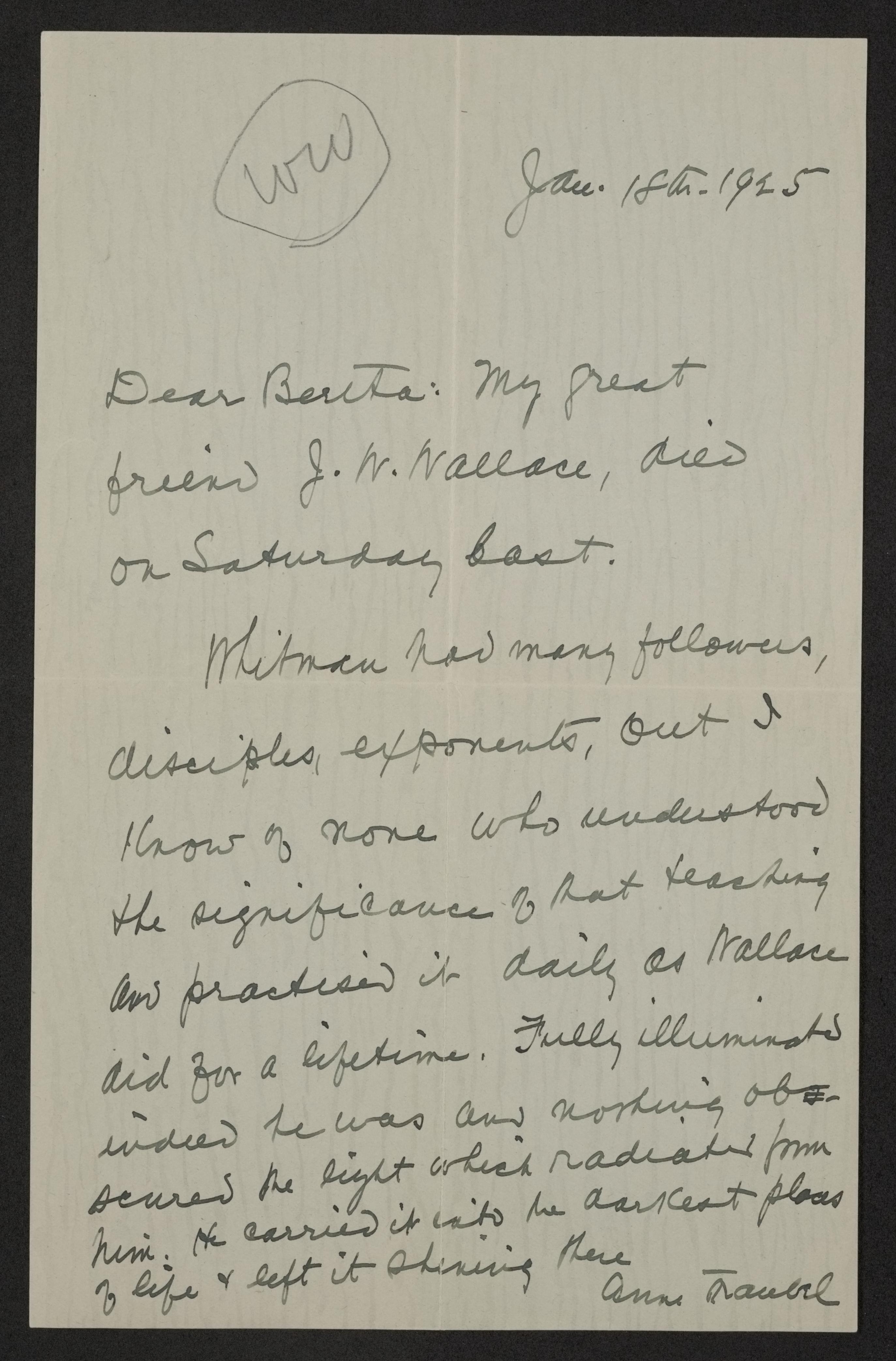 Scanned image of the current content page