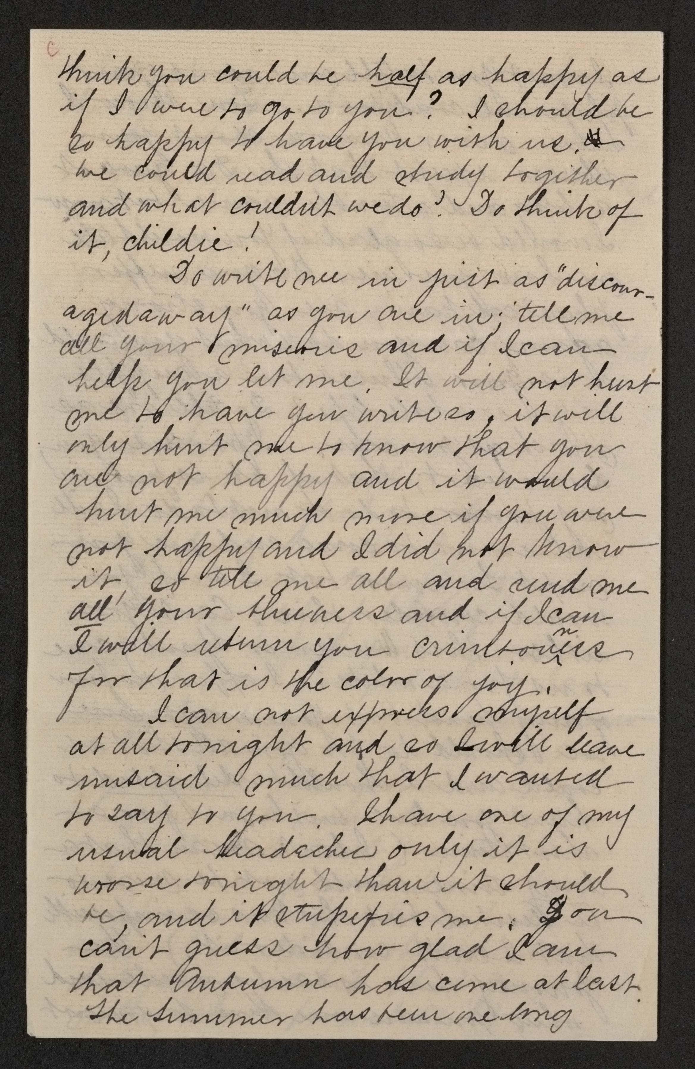 Scanned image of the current content page