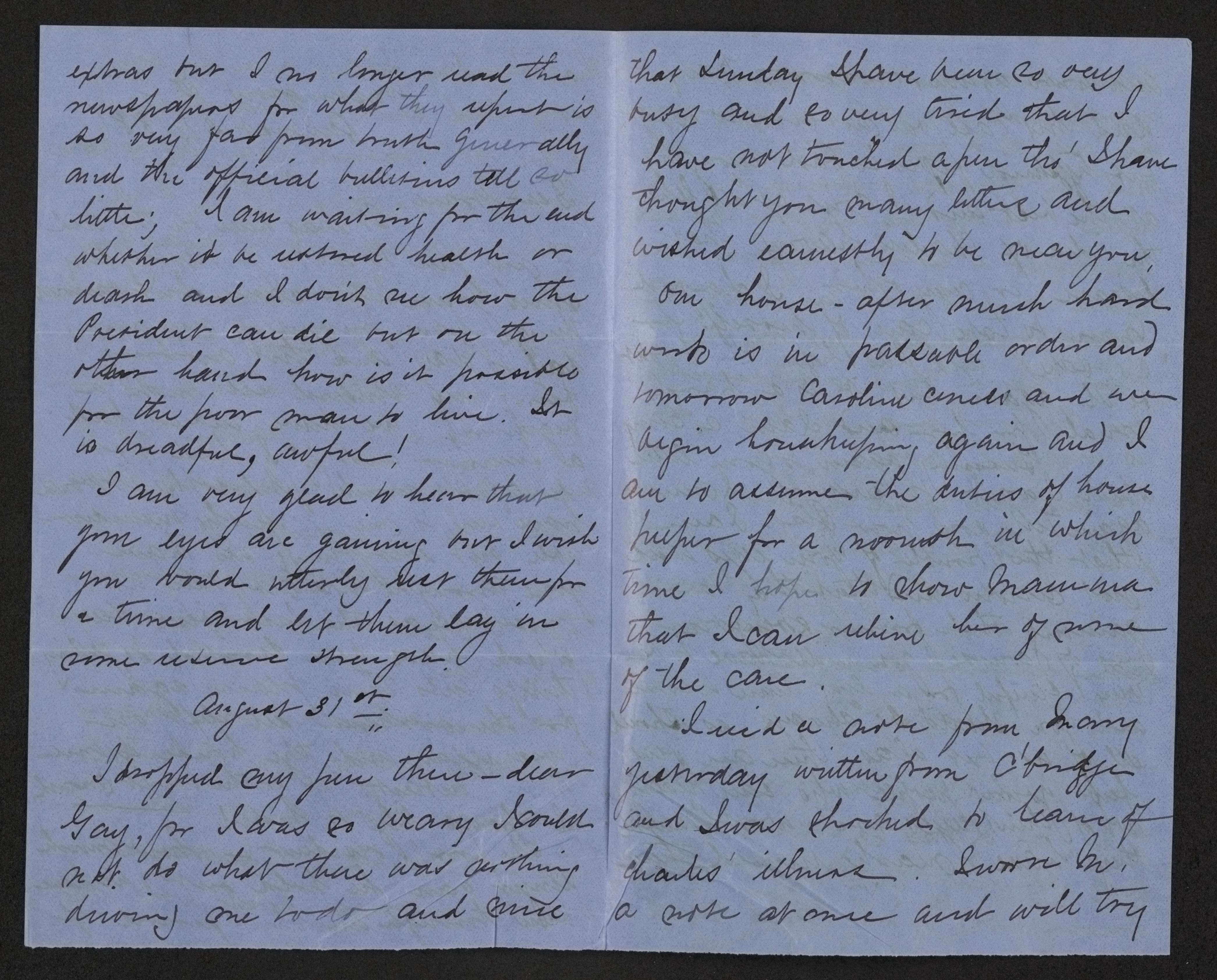 Scanned image of the current content page