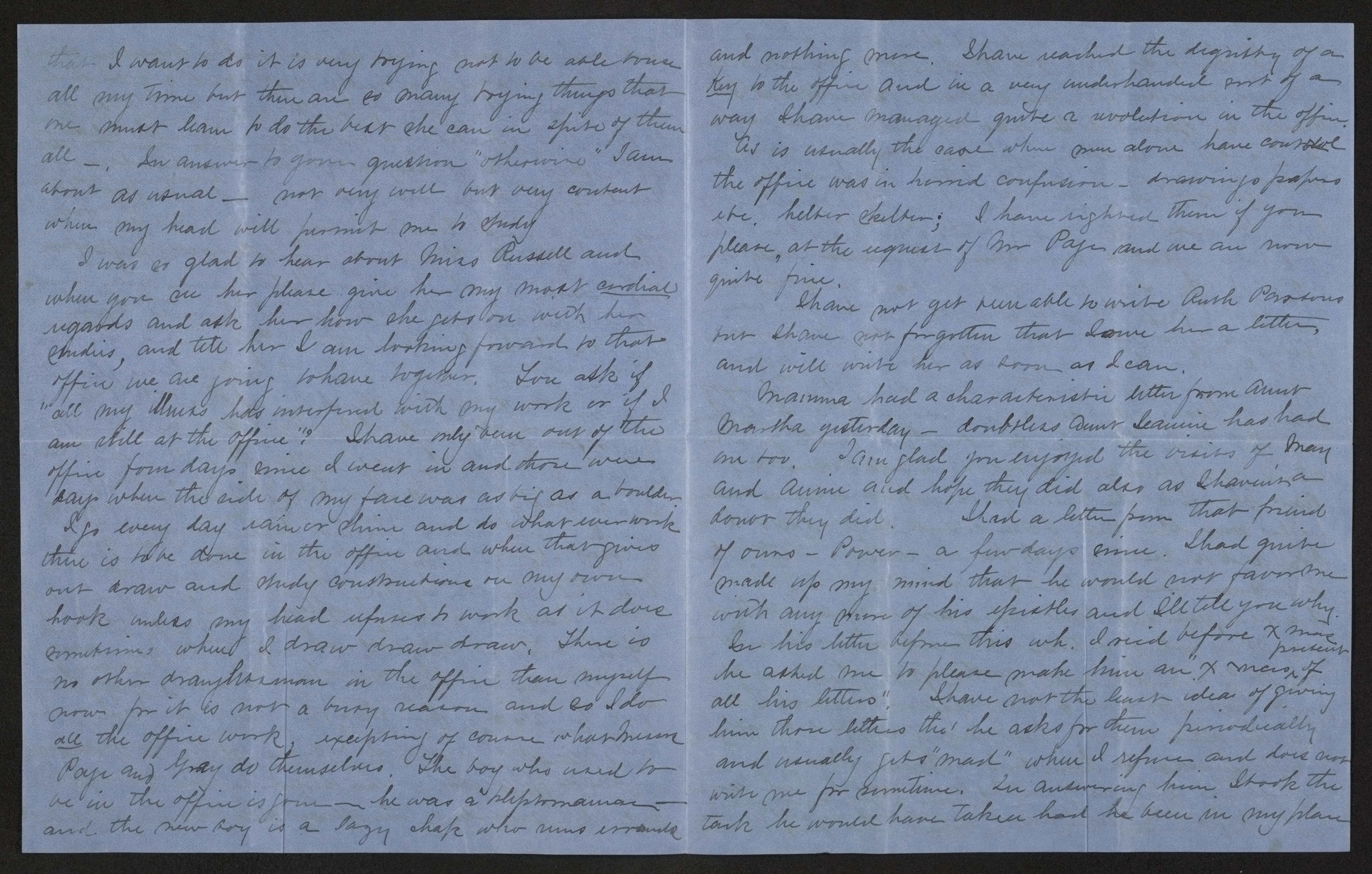 Scanned image of the current content page