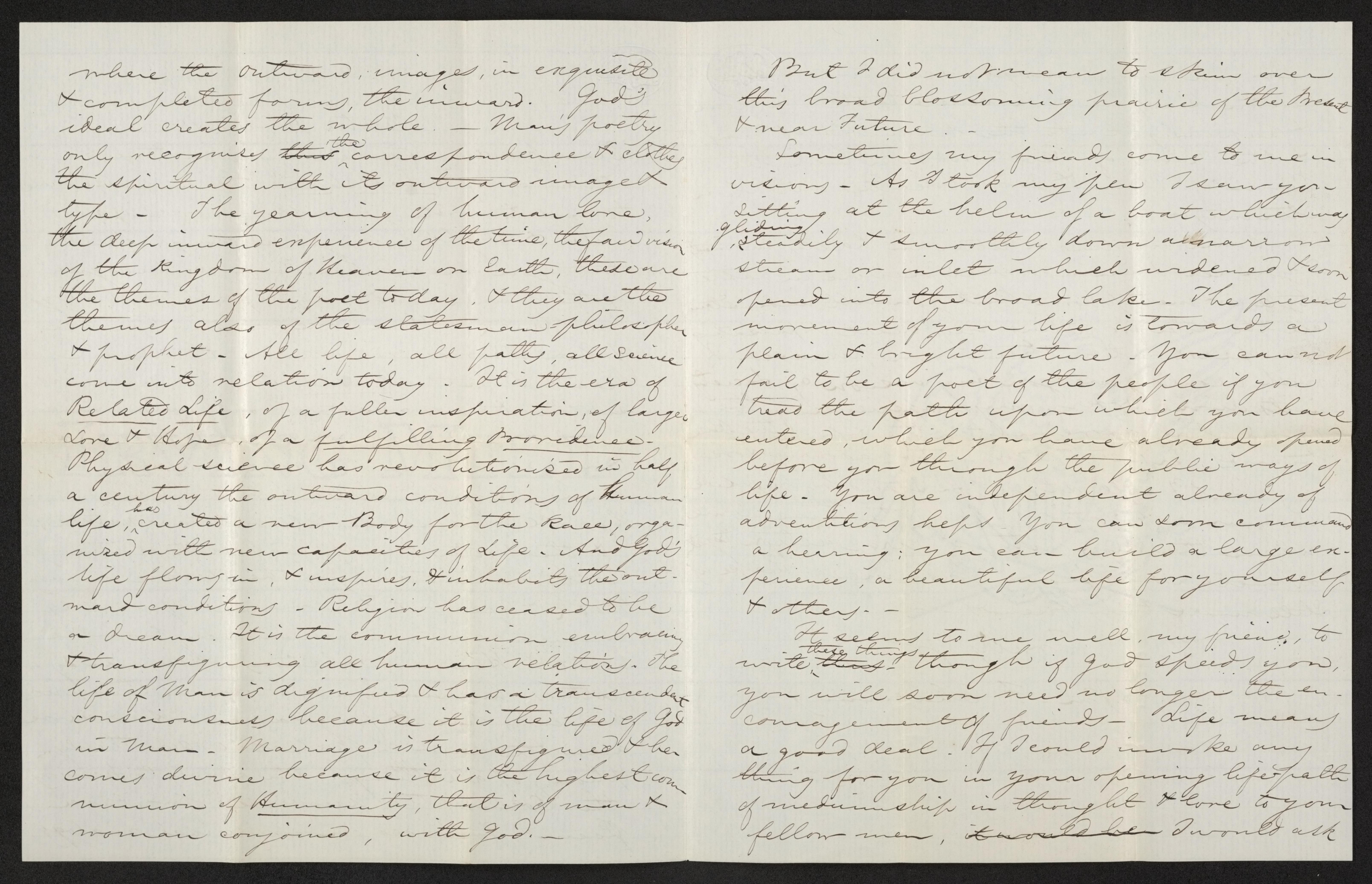 Scanned image of the current content page