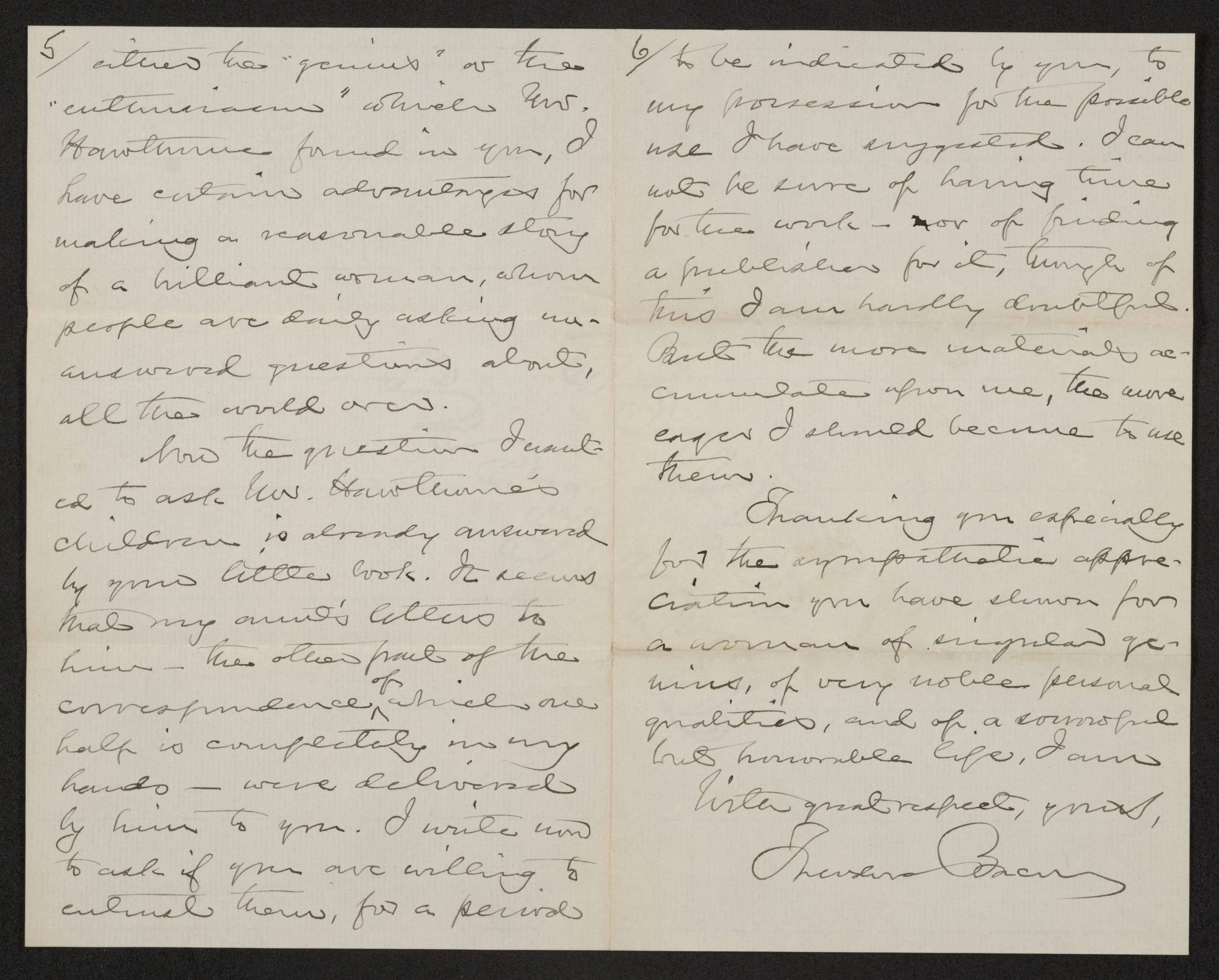 Scanned image of the current content page