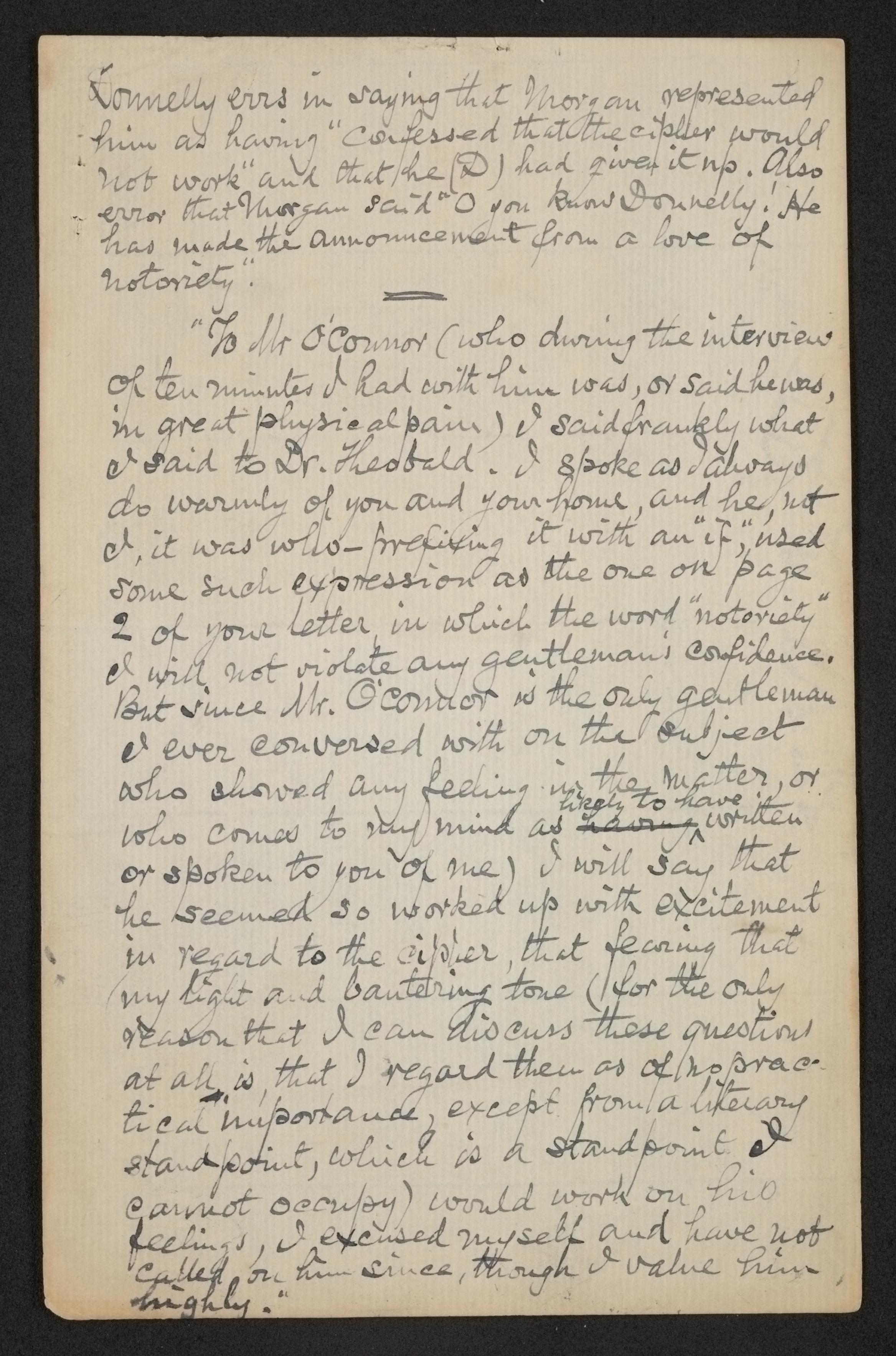 Scanned image of the current content page