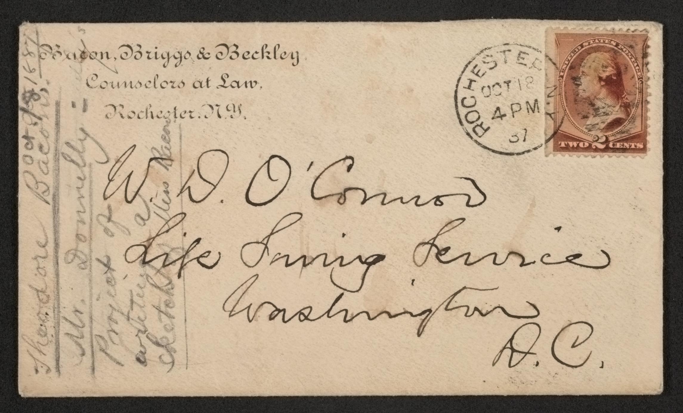 Scanned image of the current content page