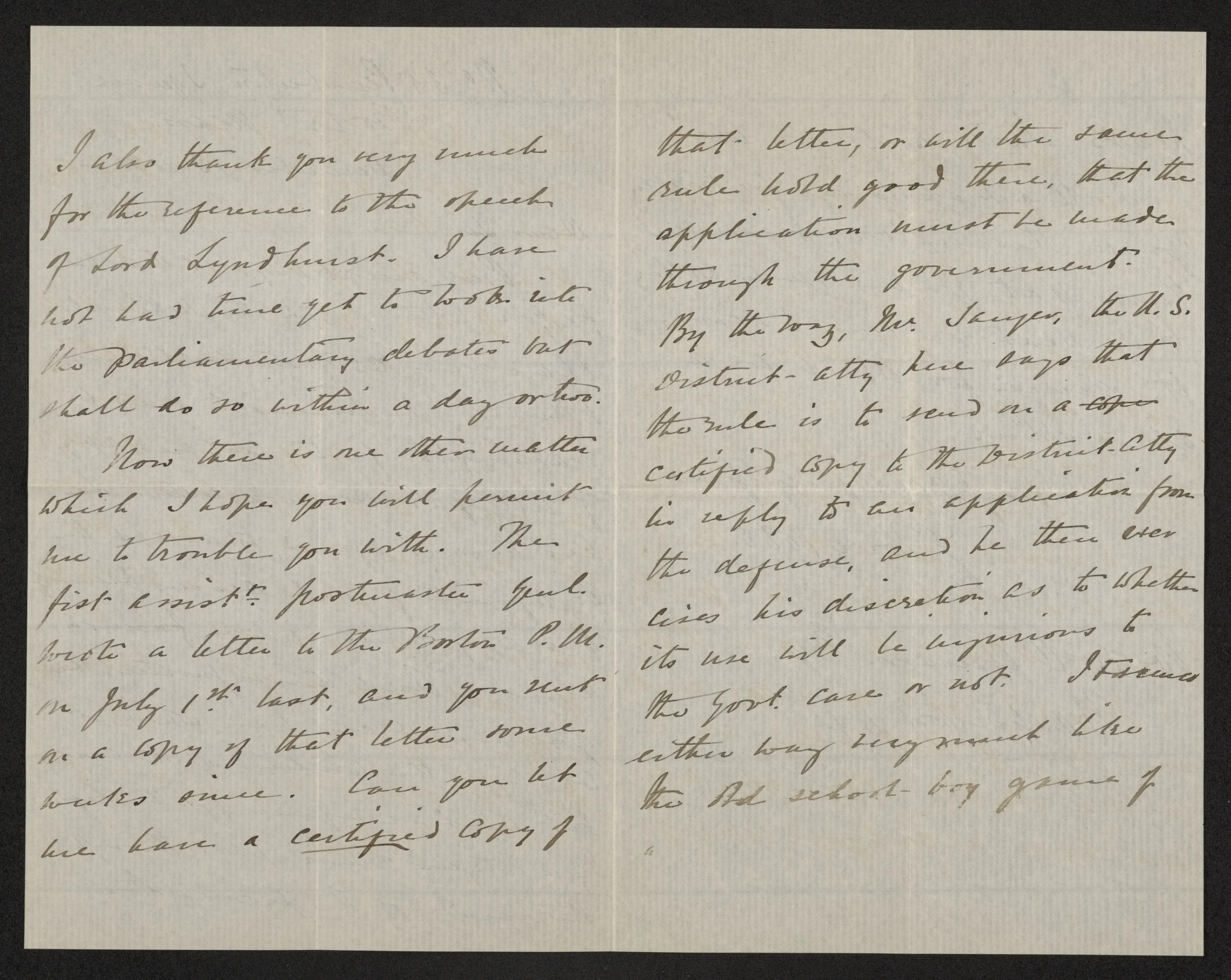 Scanned image of the current content page