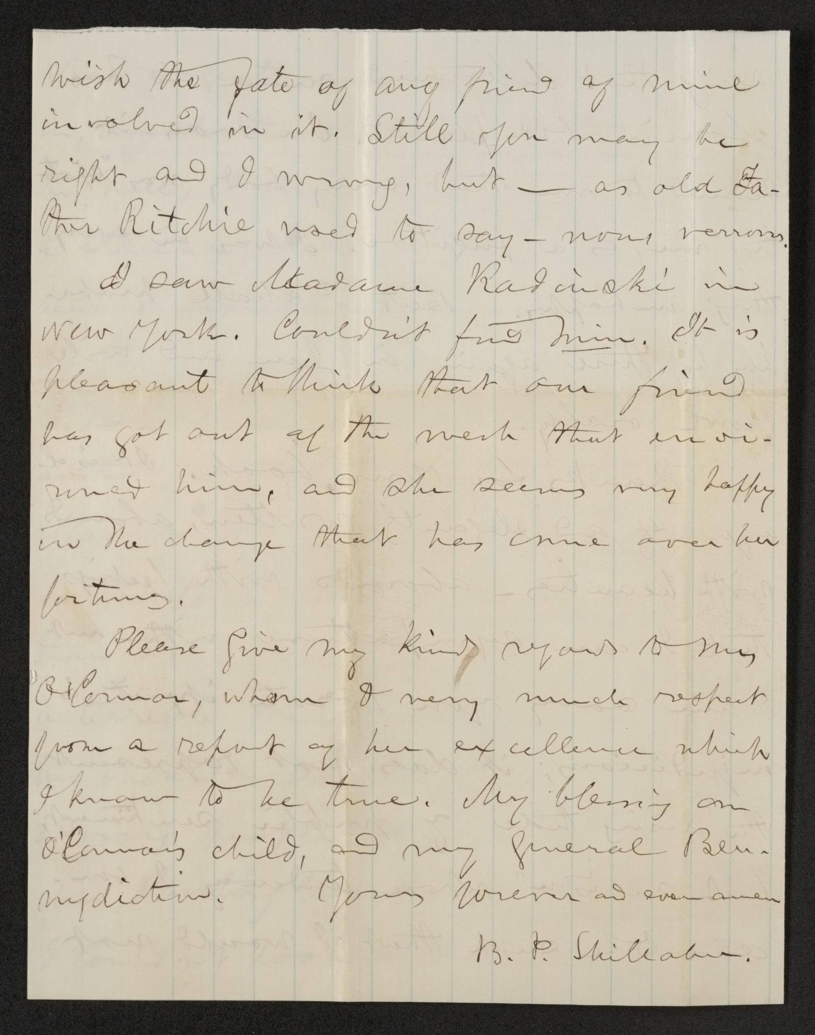 Scanned image of the current content page