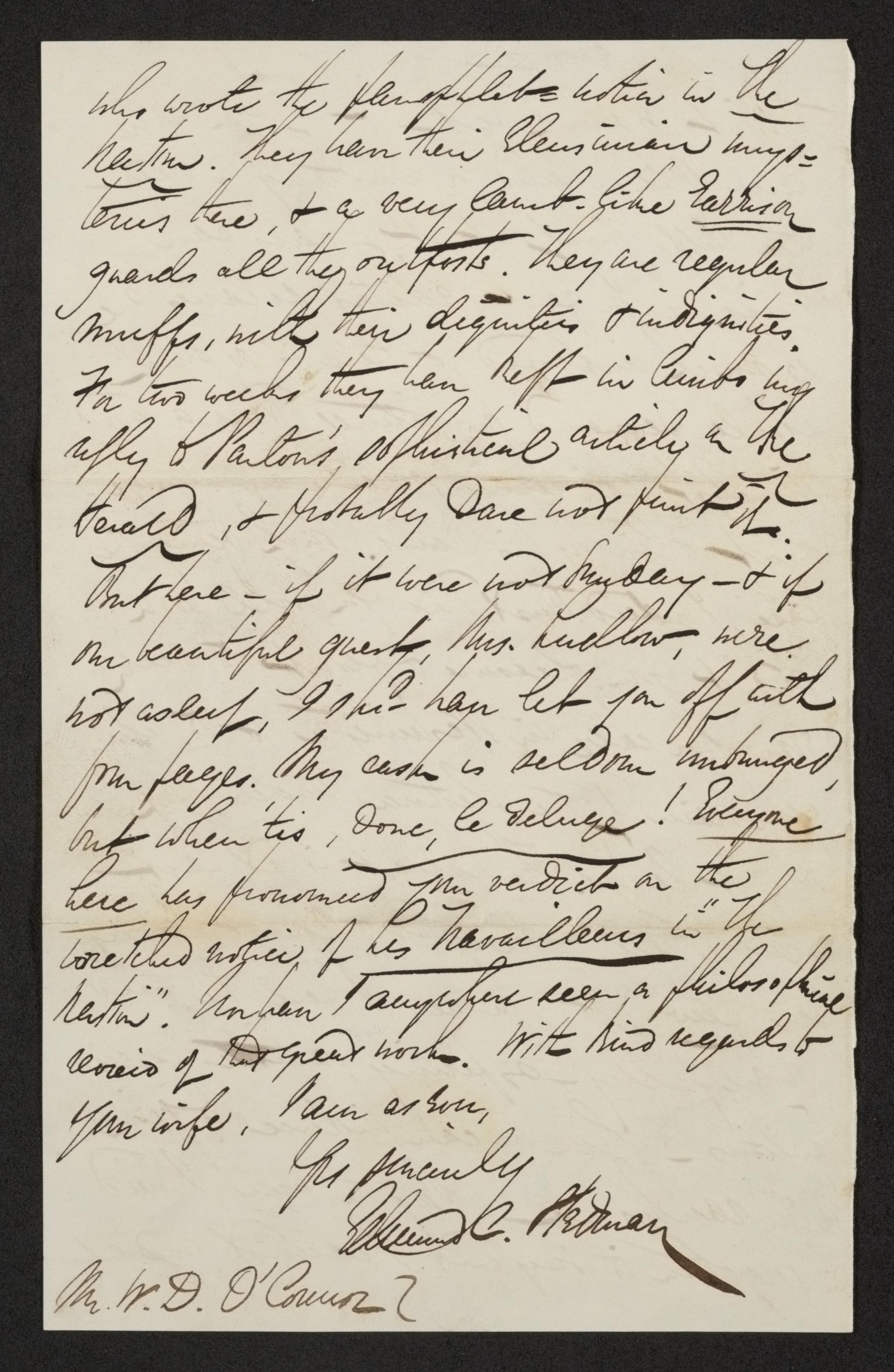 Scanned image of the current content page