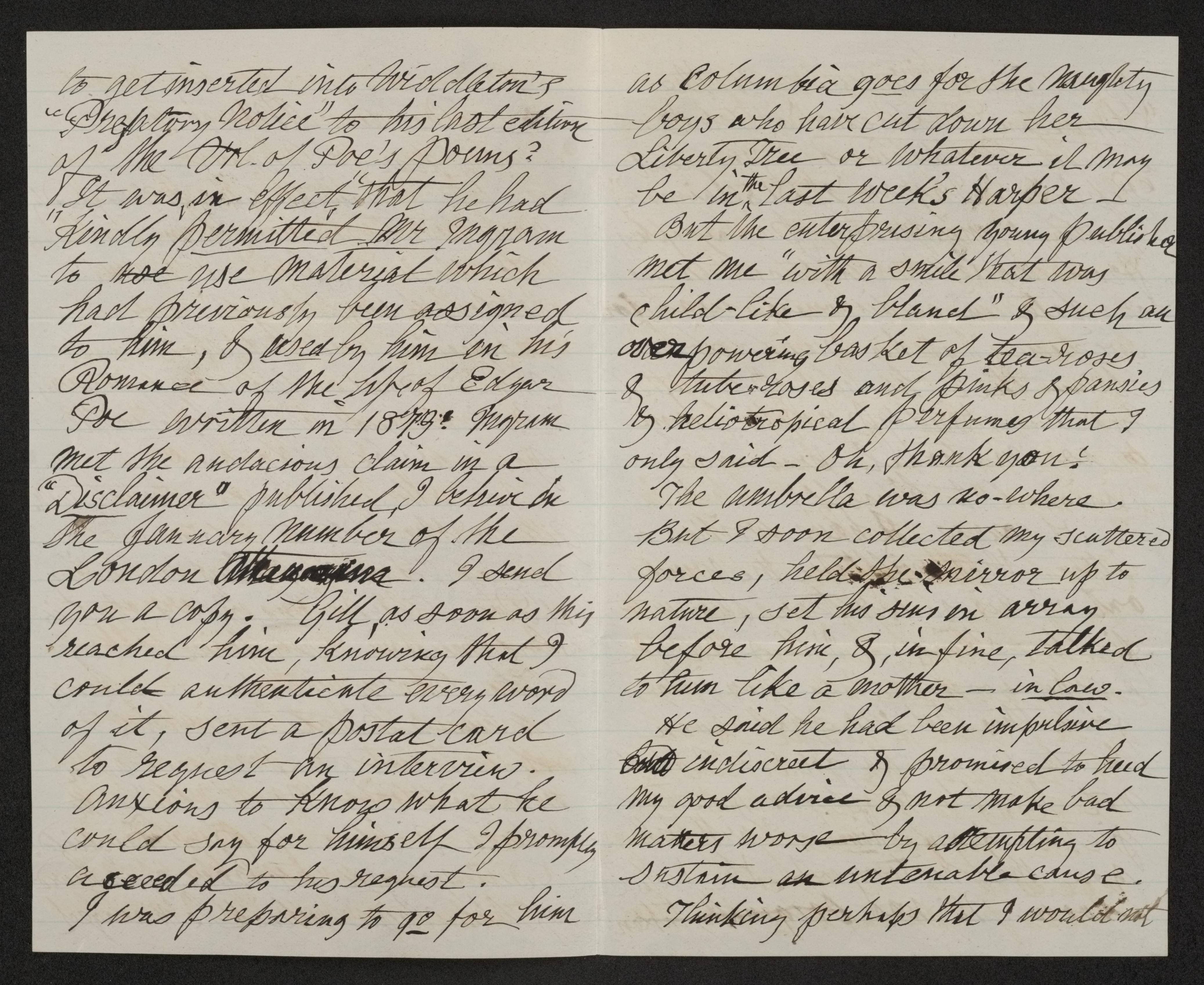 Scanned image of the current content page