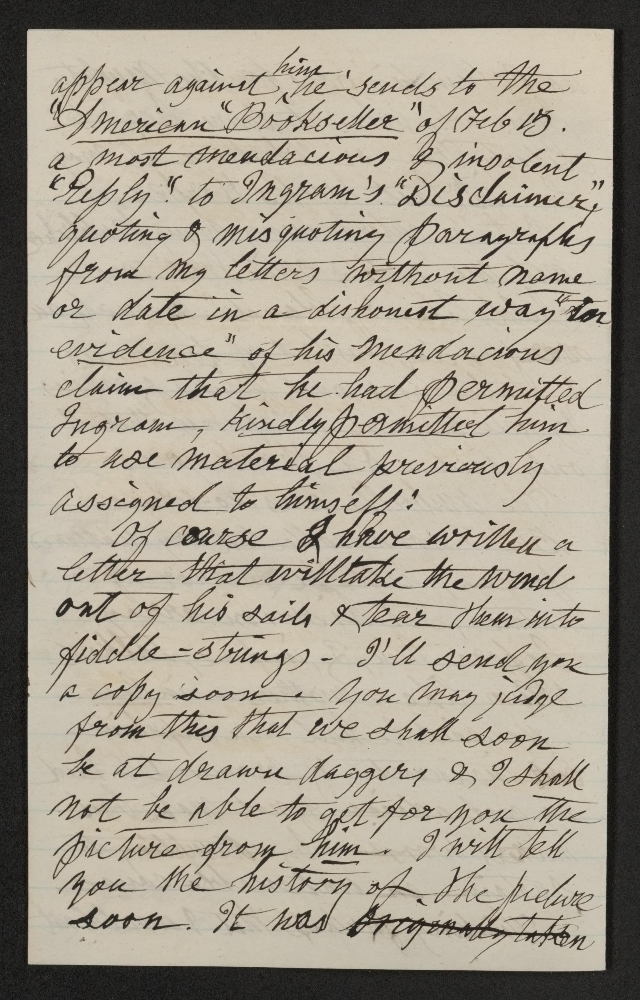 Scanned image of the current content page