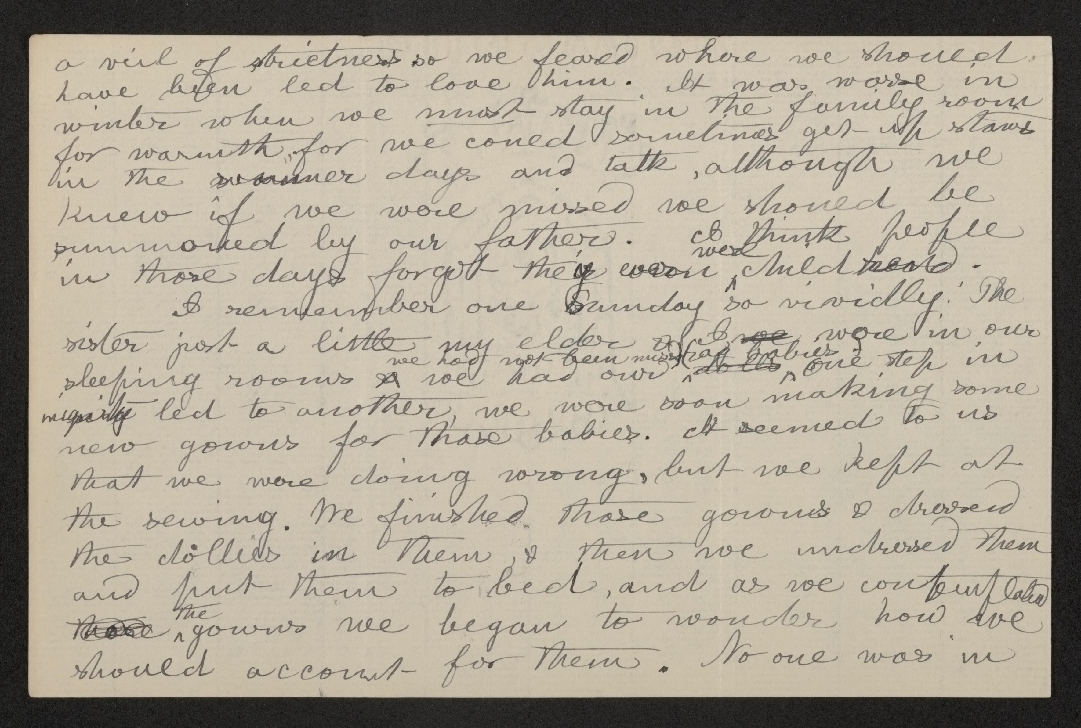 Scanned image of the current content page