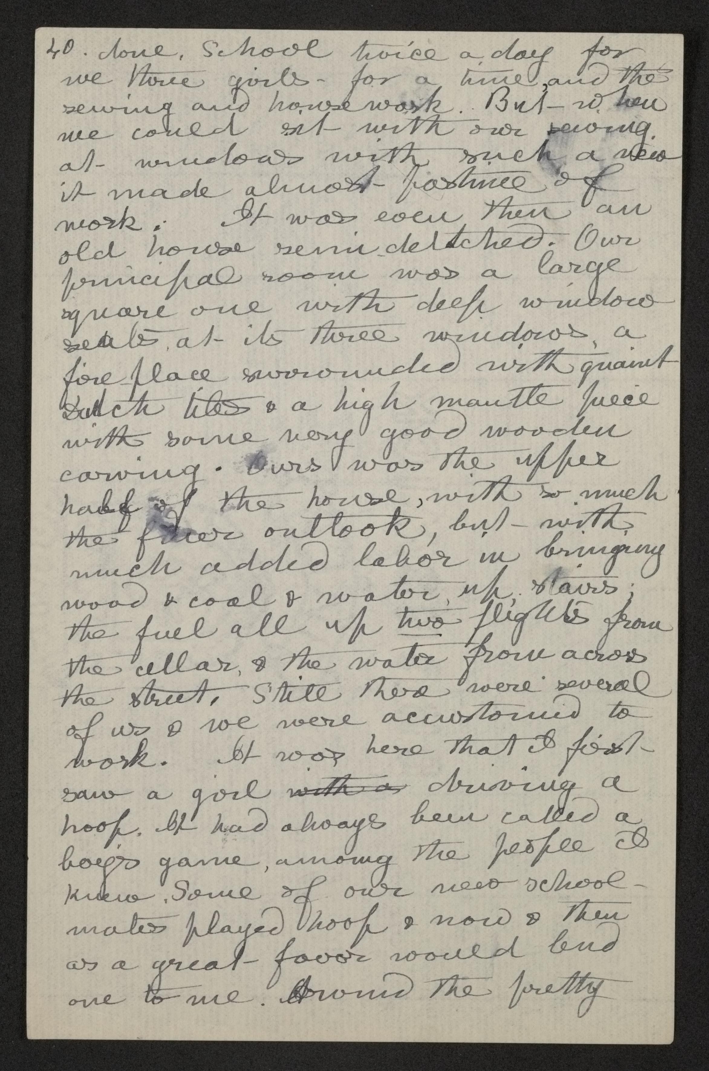 Scanned image of the current content page