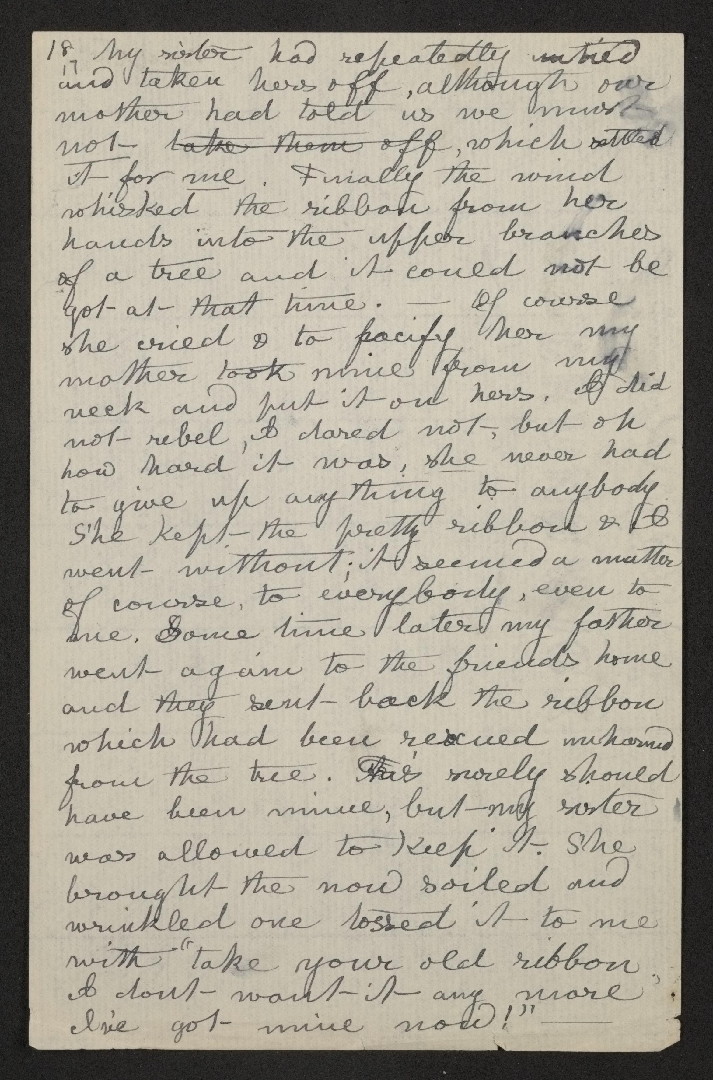 Scanned image of the current content page