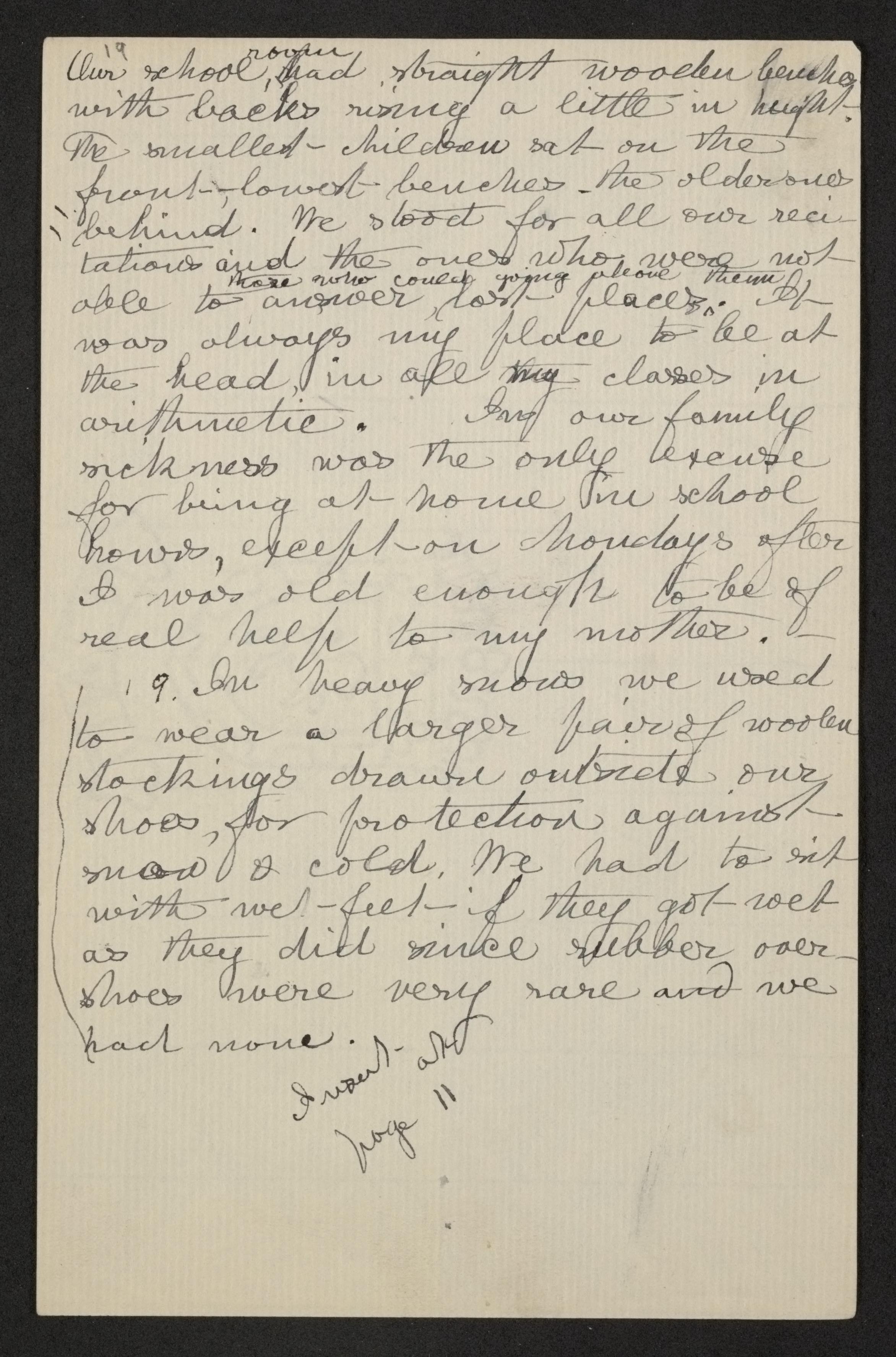 Scanned image of the current content page