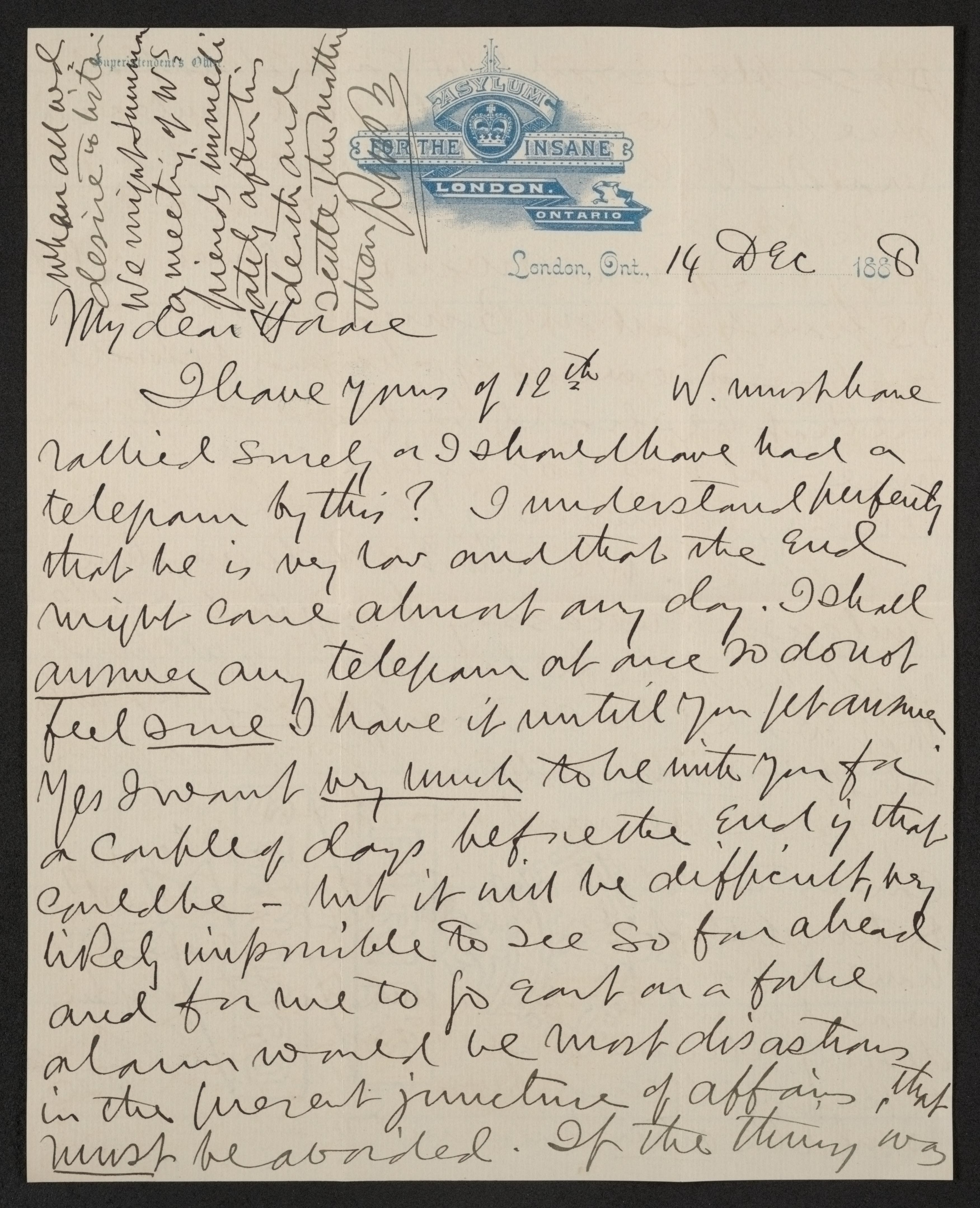 Scanned image of the current content page