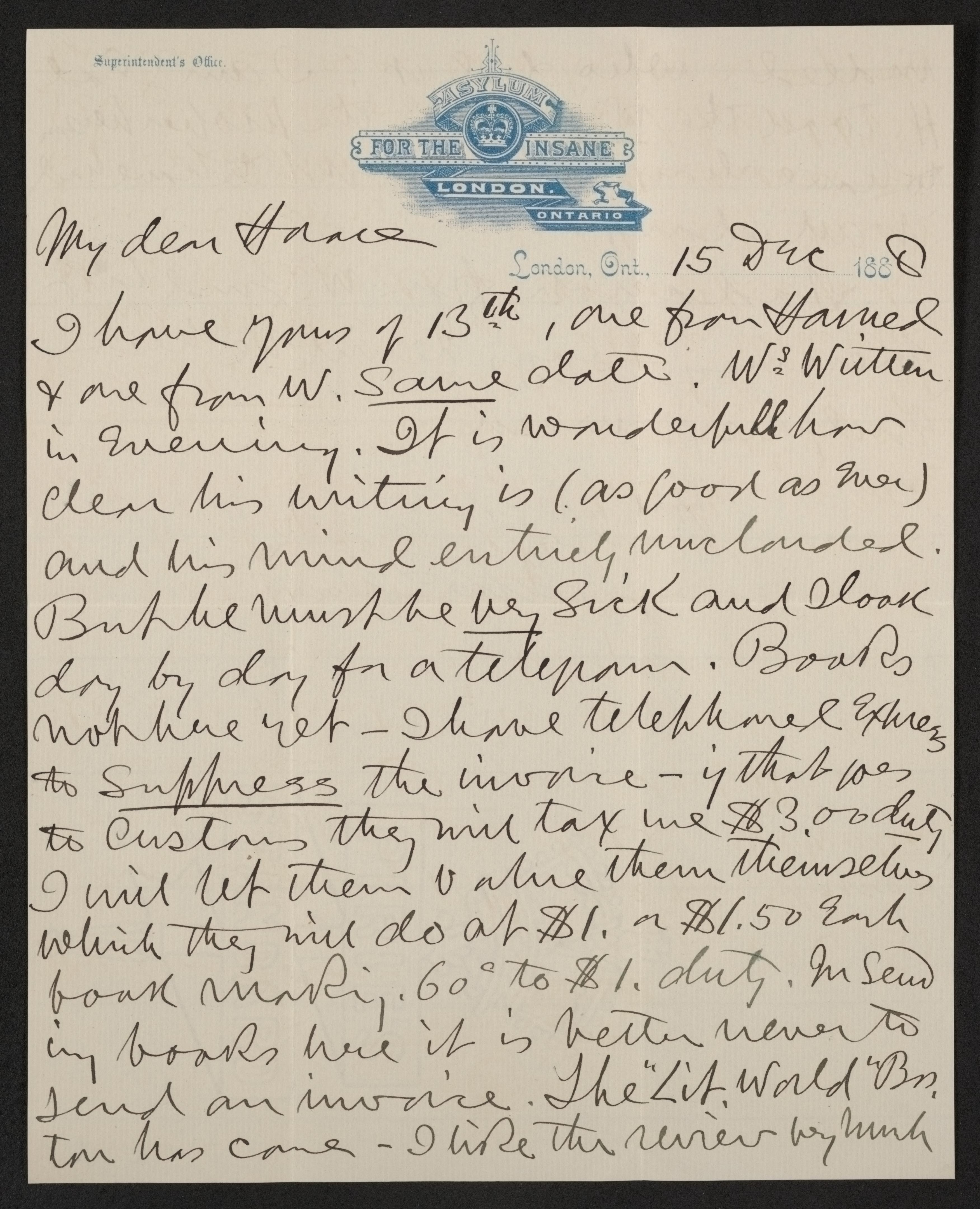 Scanned image of the current content page