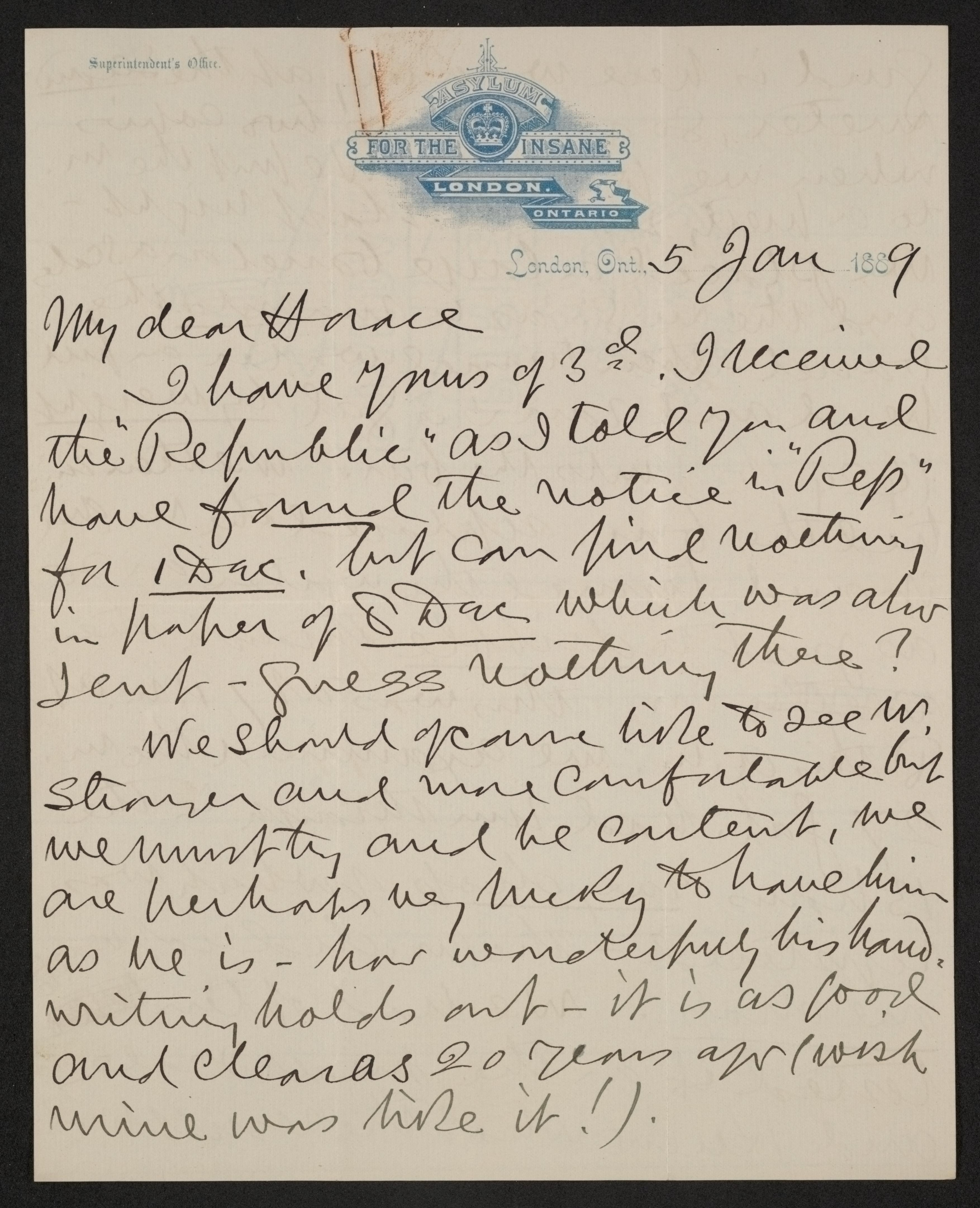 Scanned image of the current content page