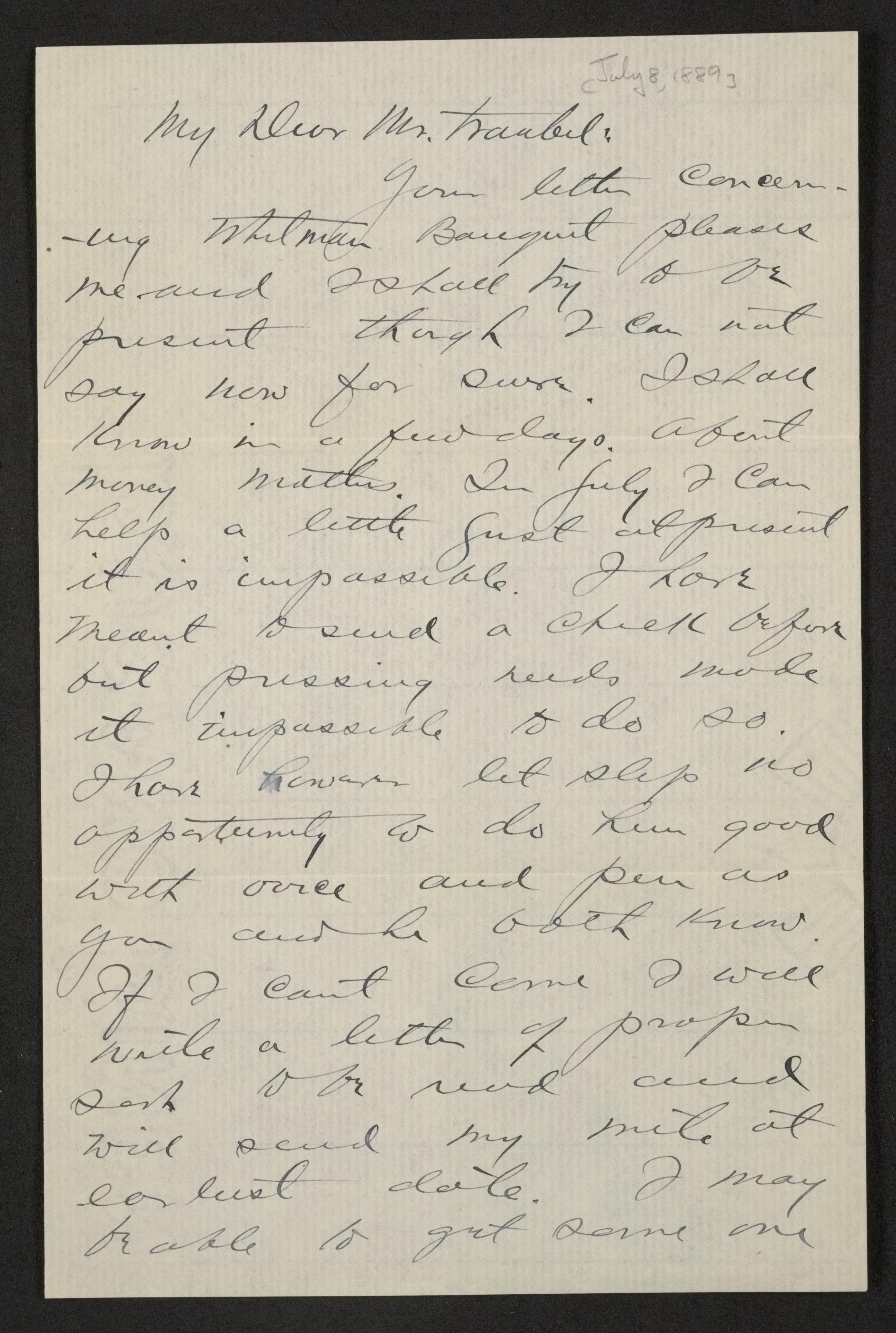 Scanned image of the current content page