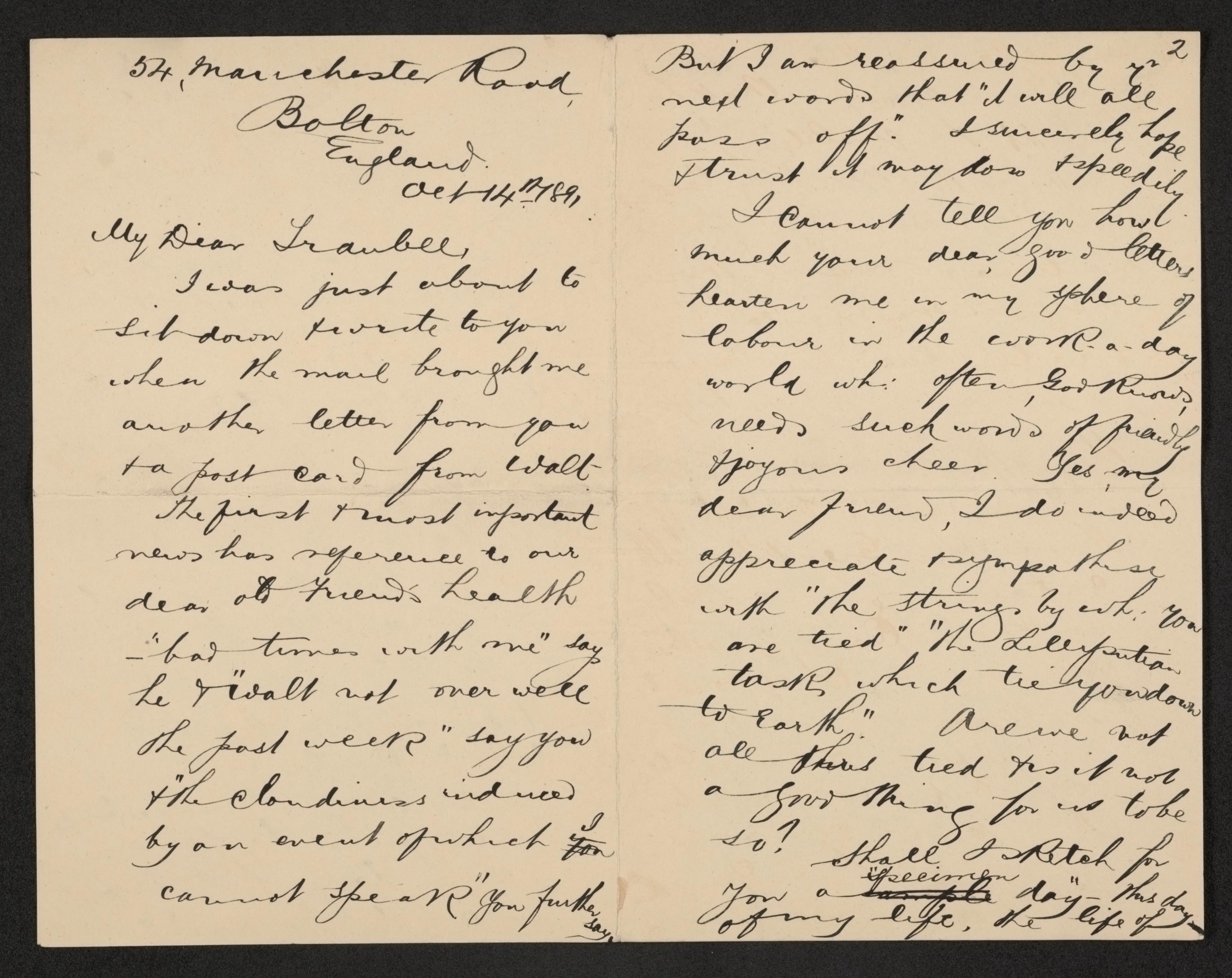 Scanned image of the current content page