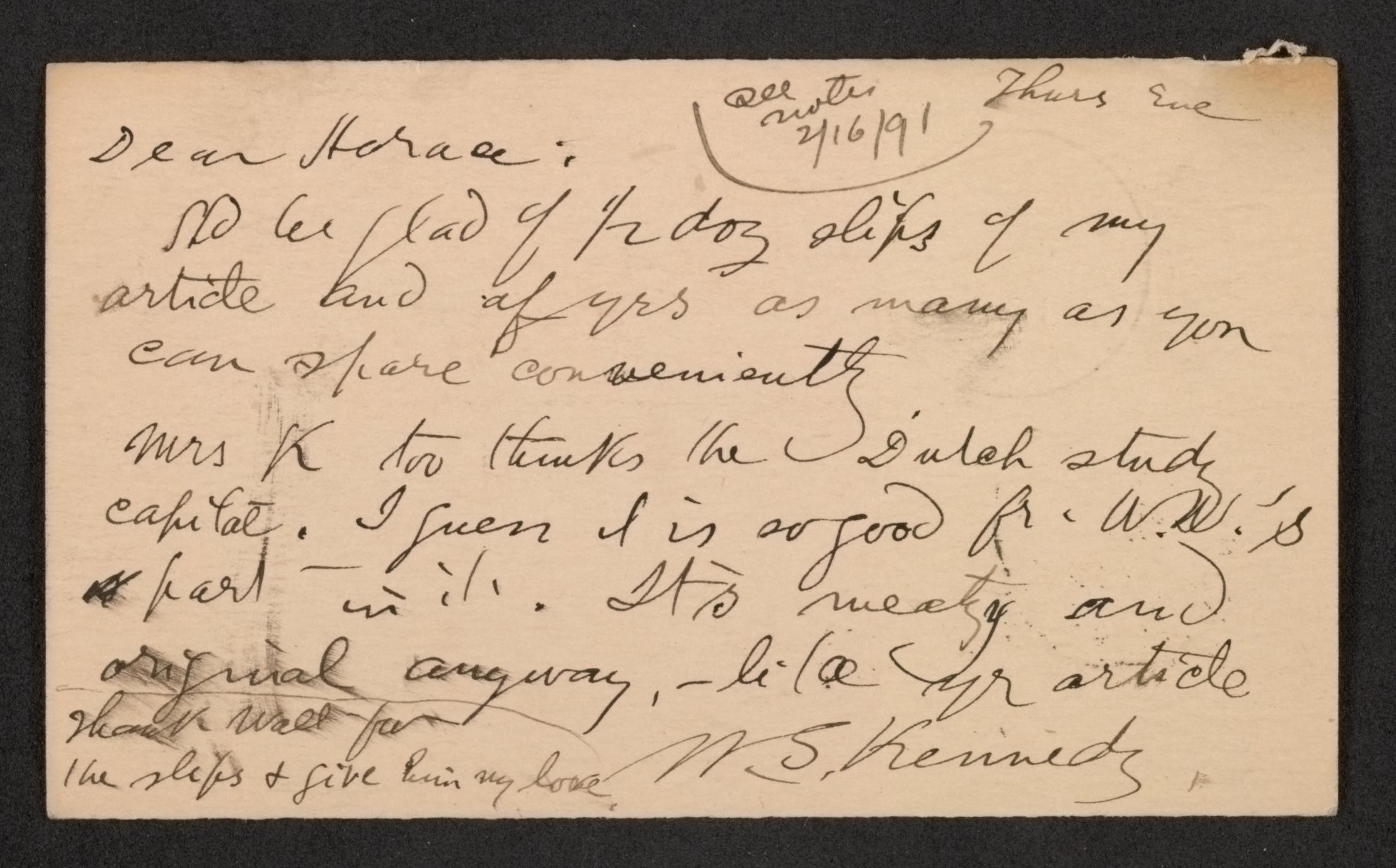 Scanned image of the current content page