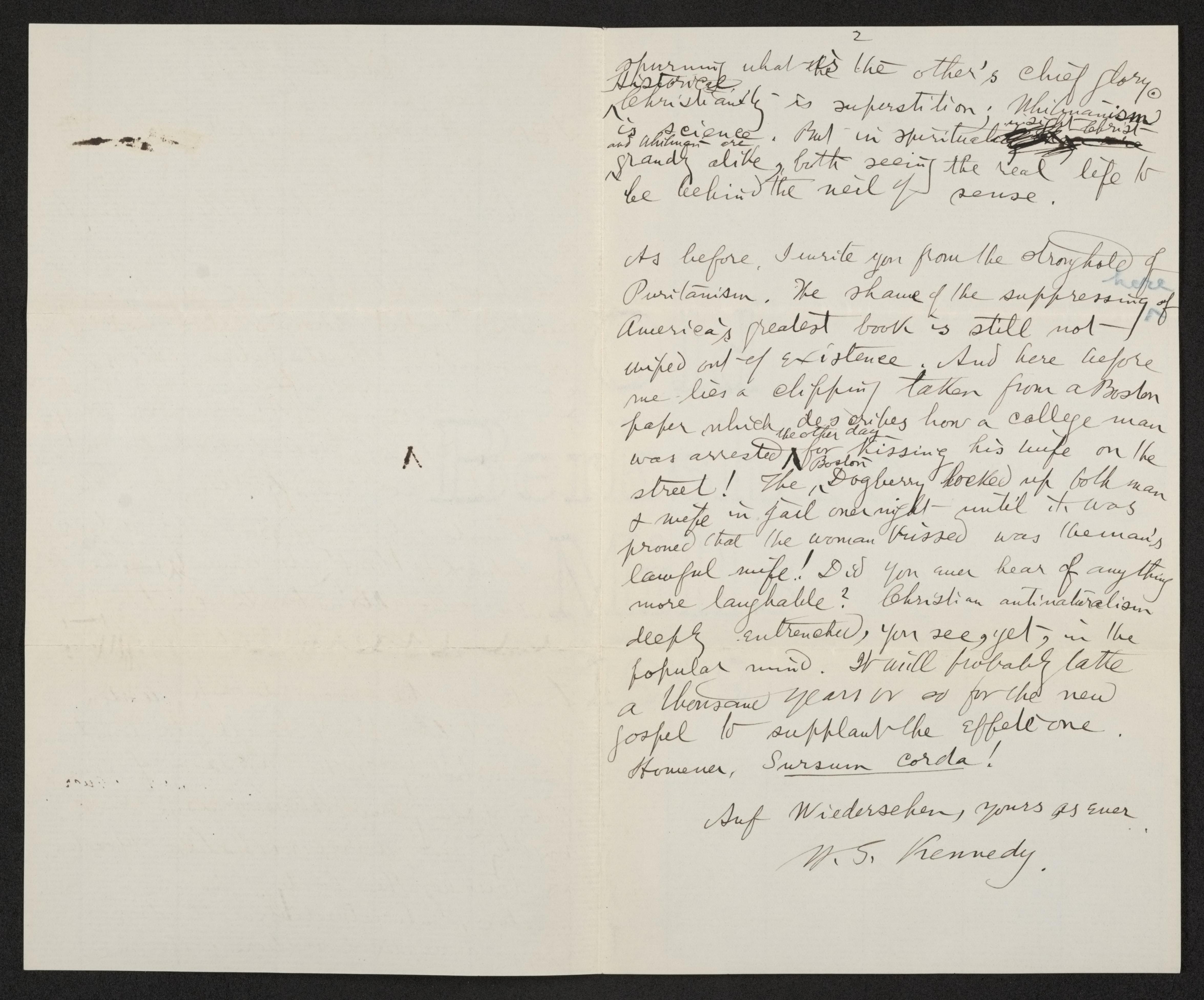 Scanned image of the current content page