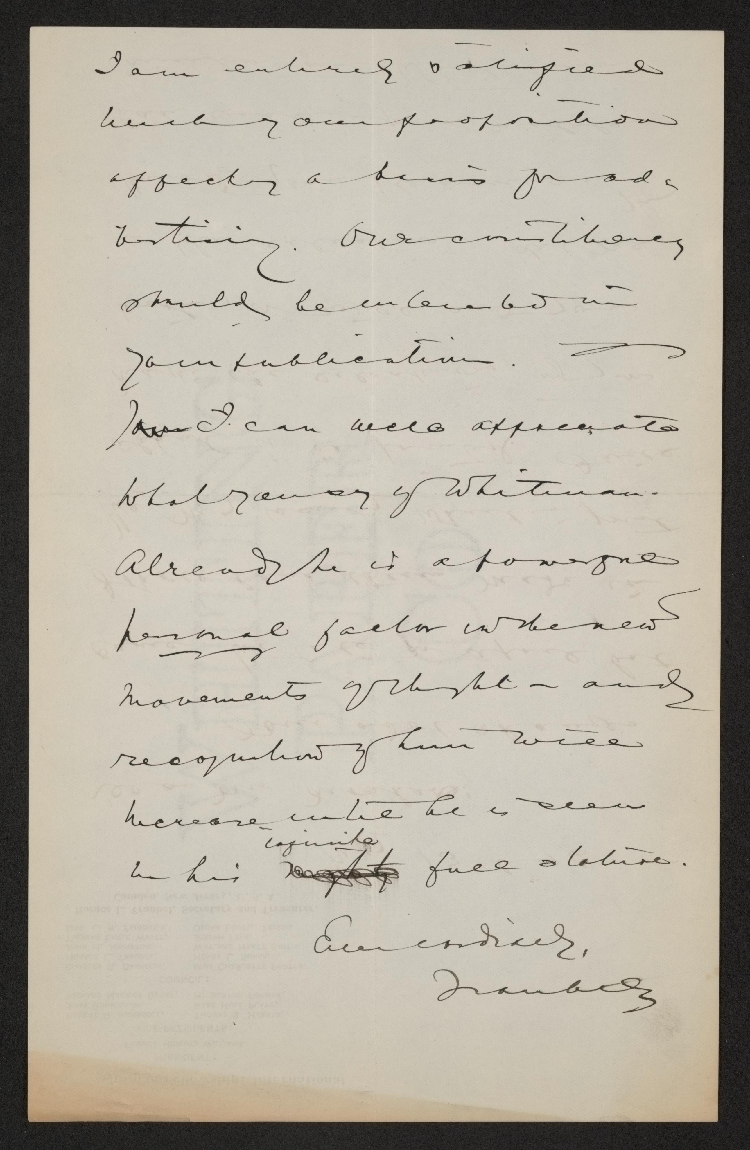 Scanned image of the current content page