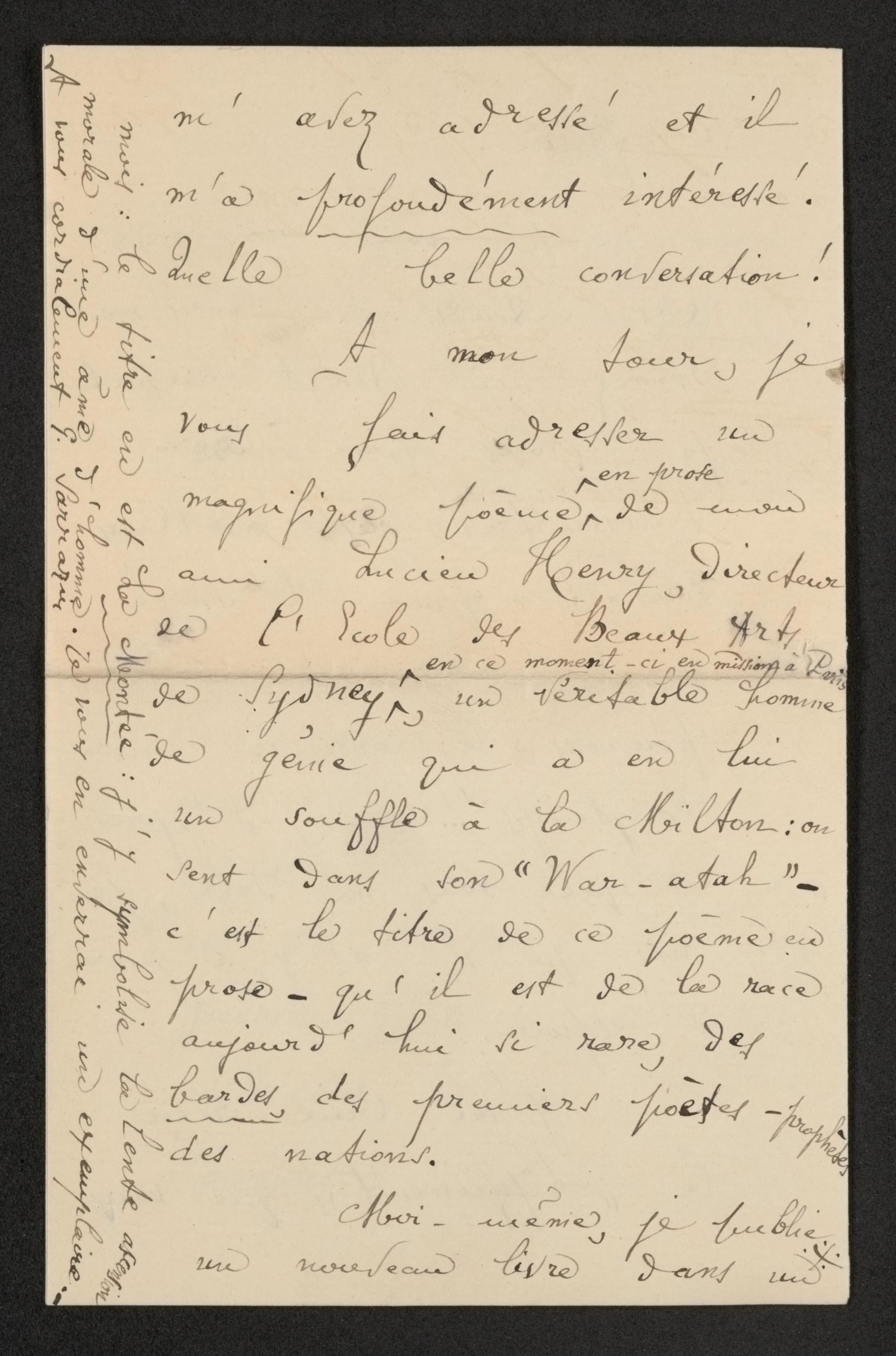 Scanned image of the current content page