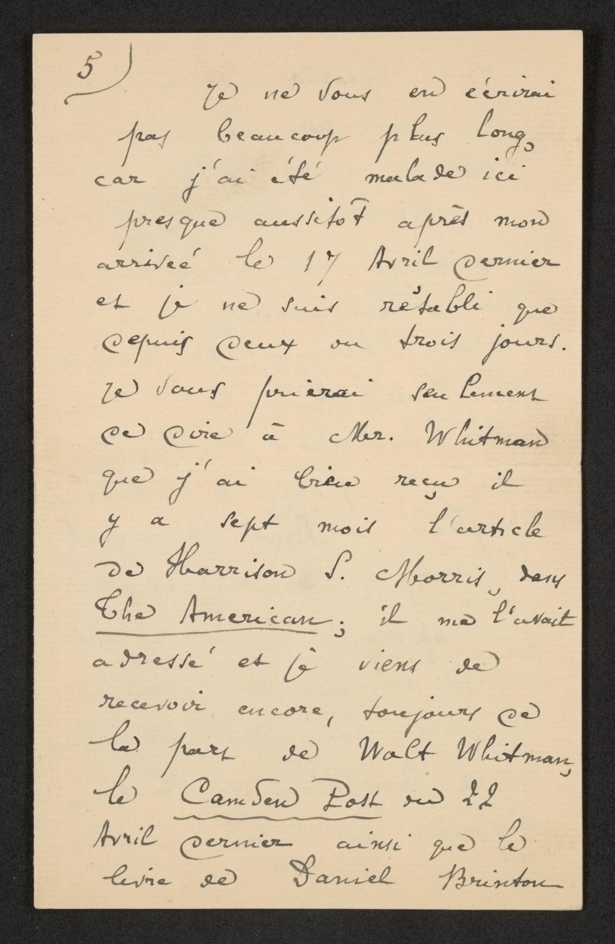 Scanned image of the current content page