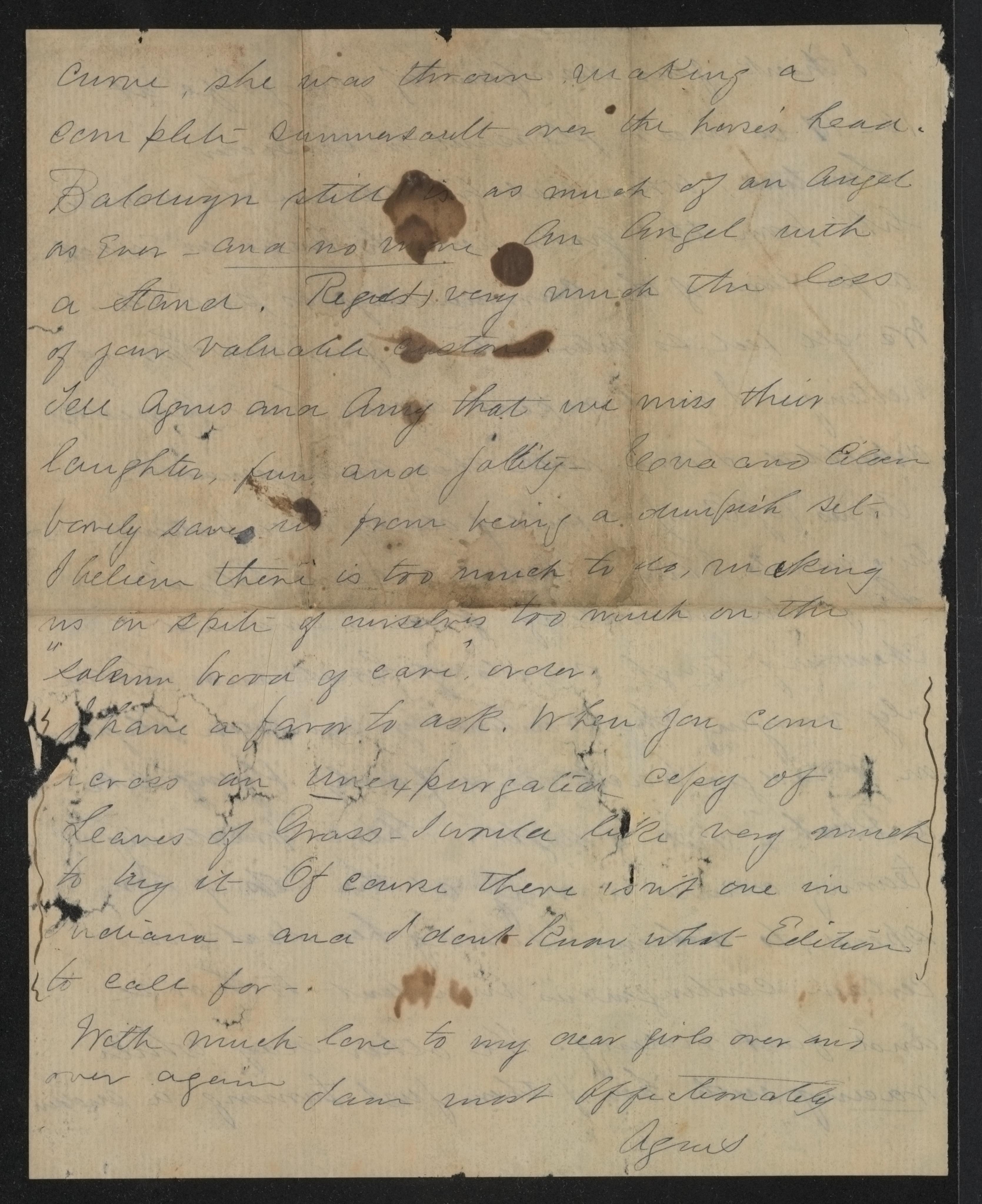 Scanned image of the current content page