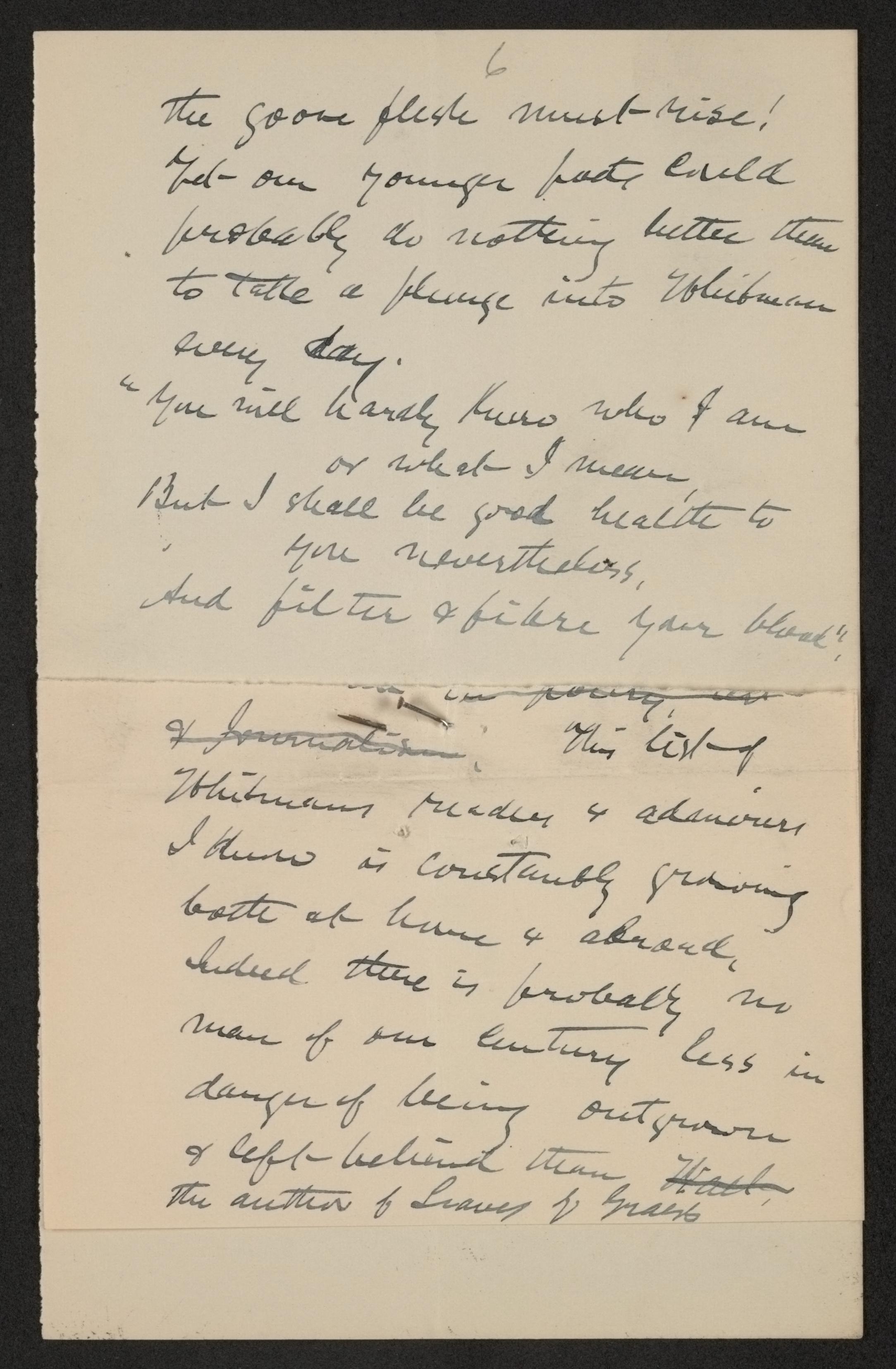 Scanned image of the current content page