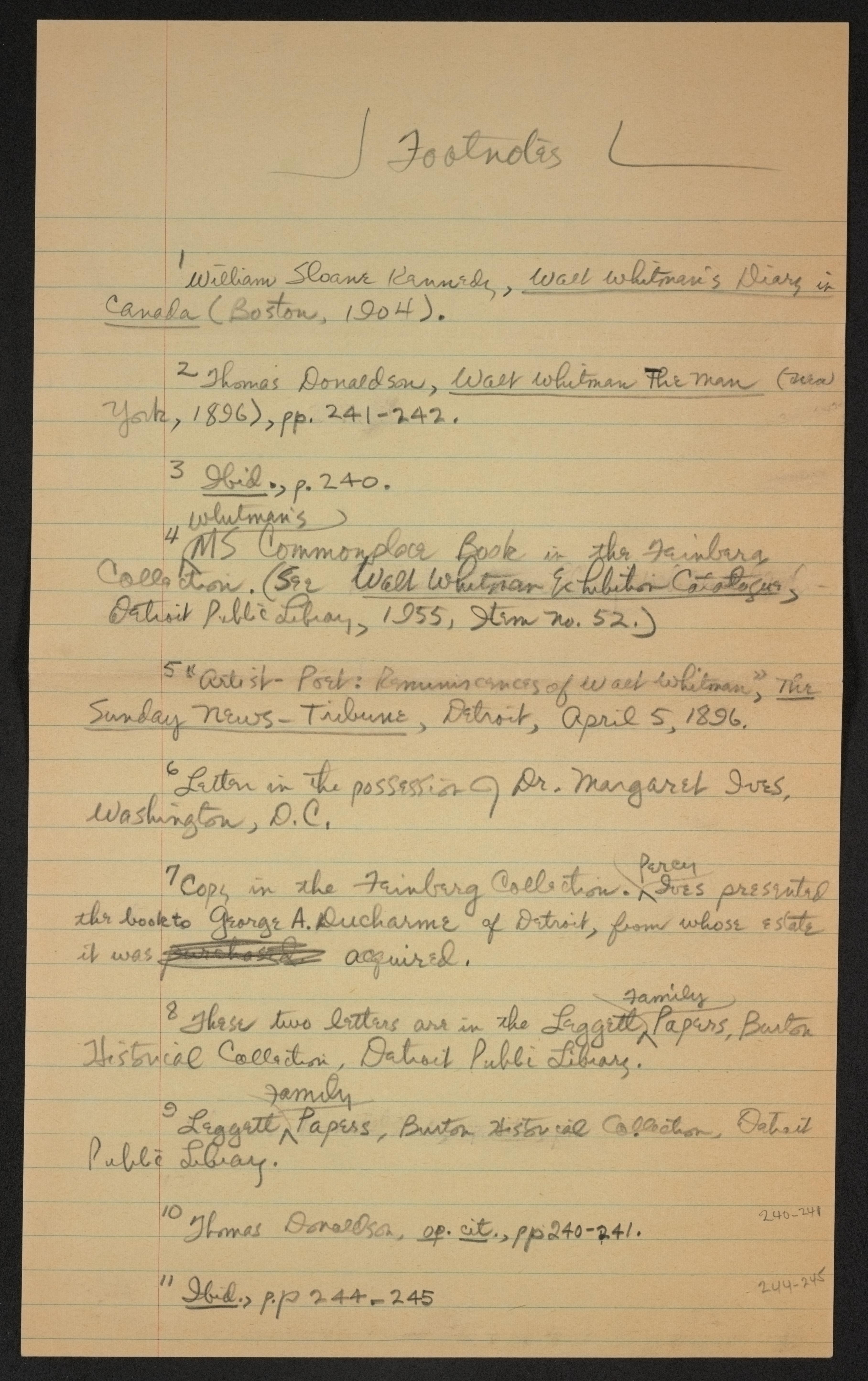 Scanned image of the current content page