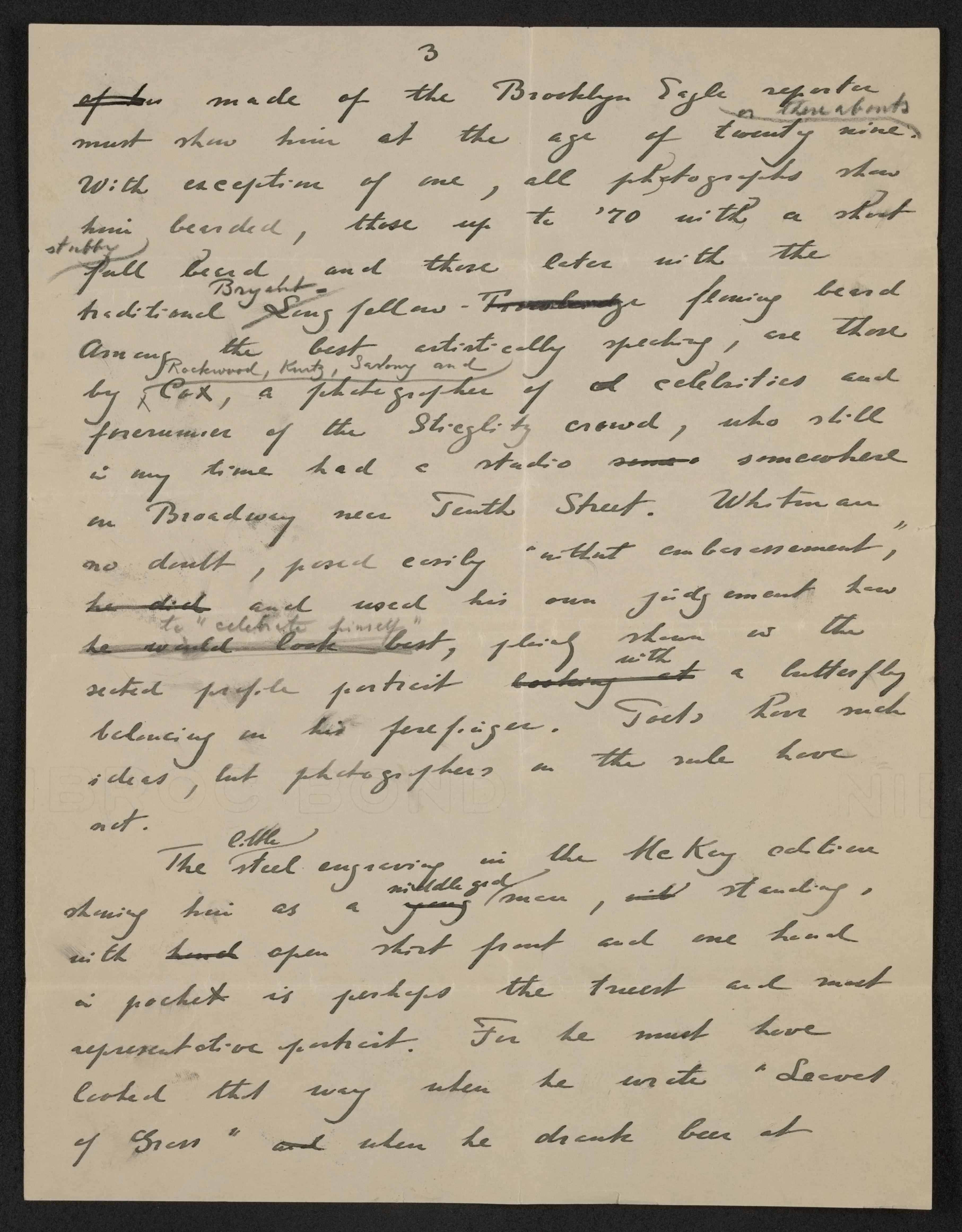 Scanned image of the current content page