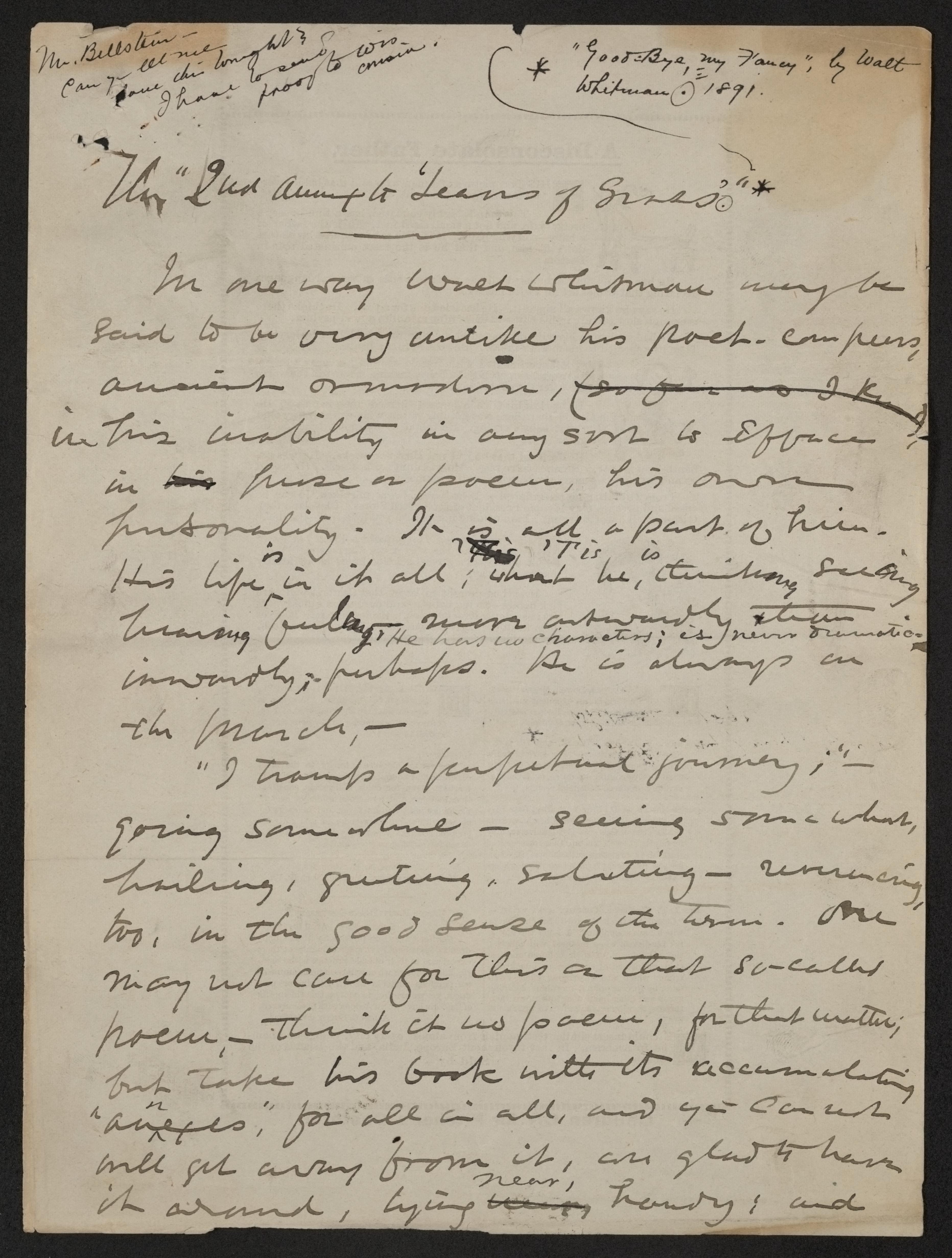 Scanned image of the current content page