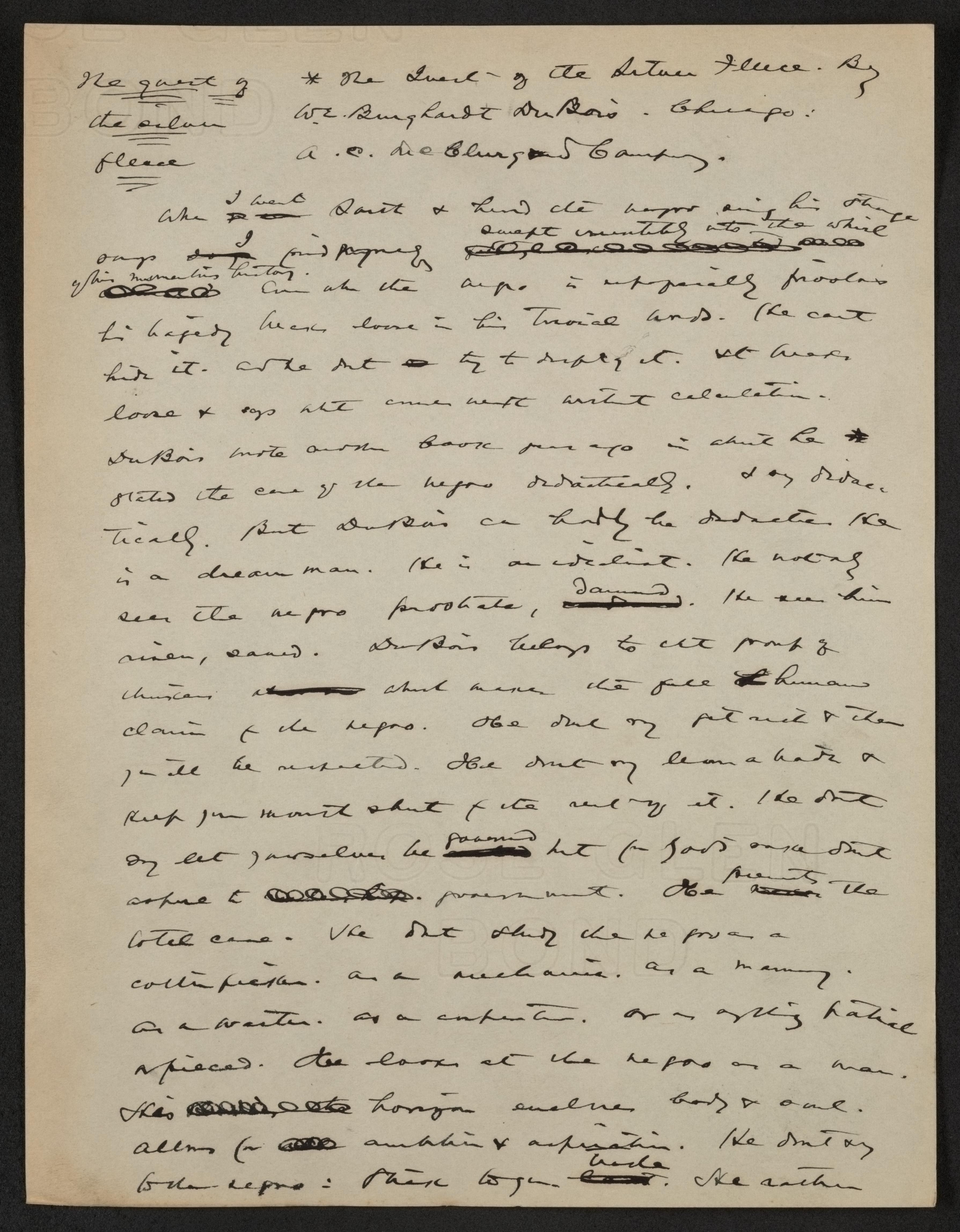 Scanned image of the current content page