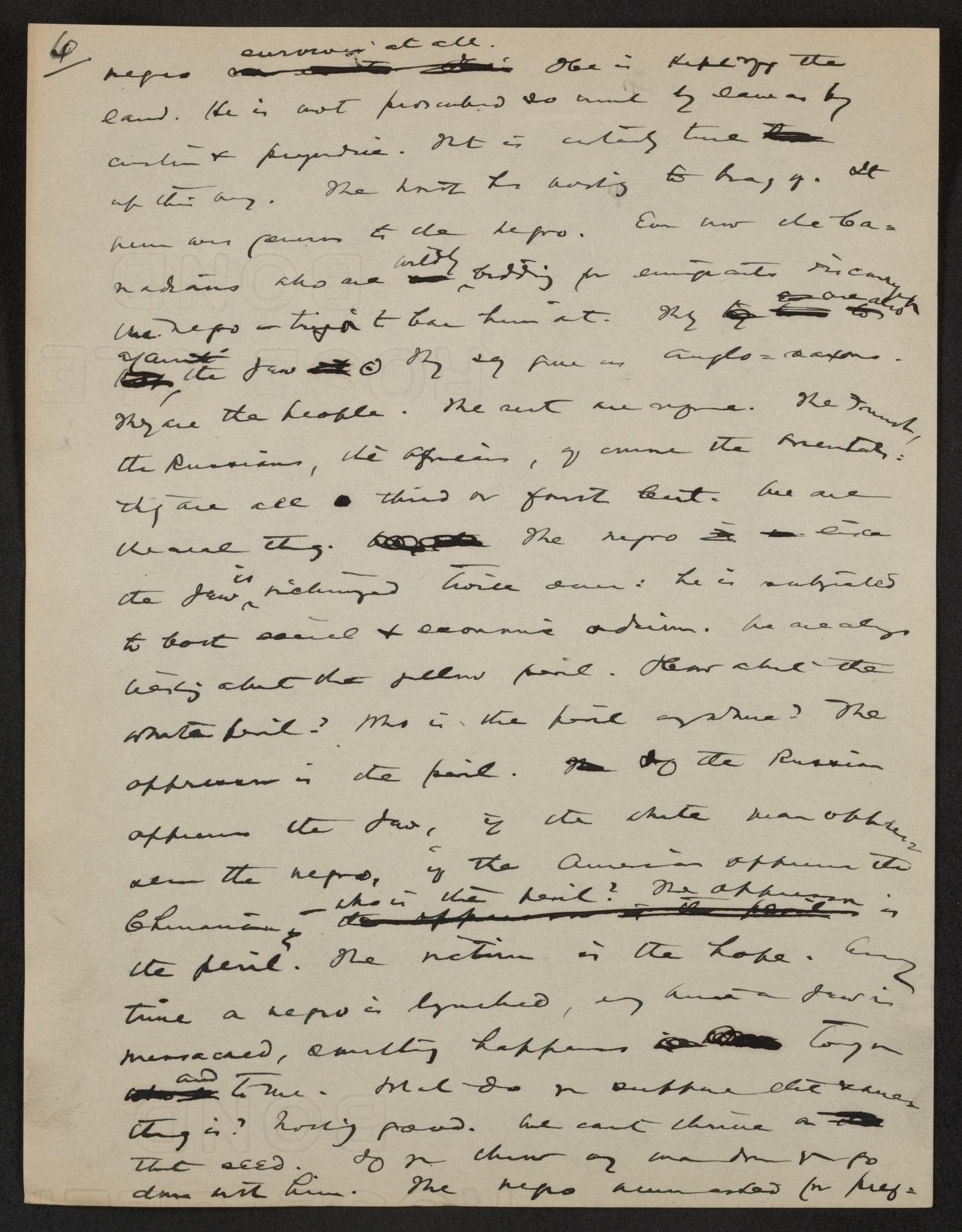 Scanned image of the current content page