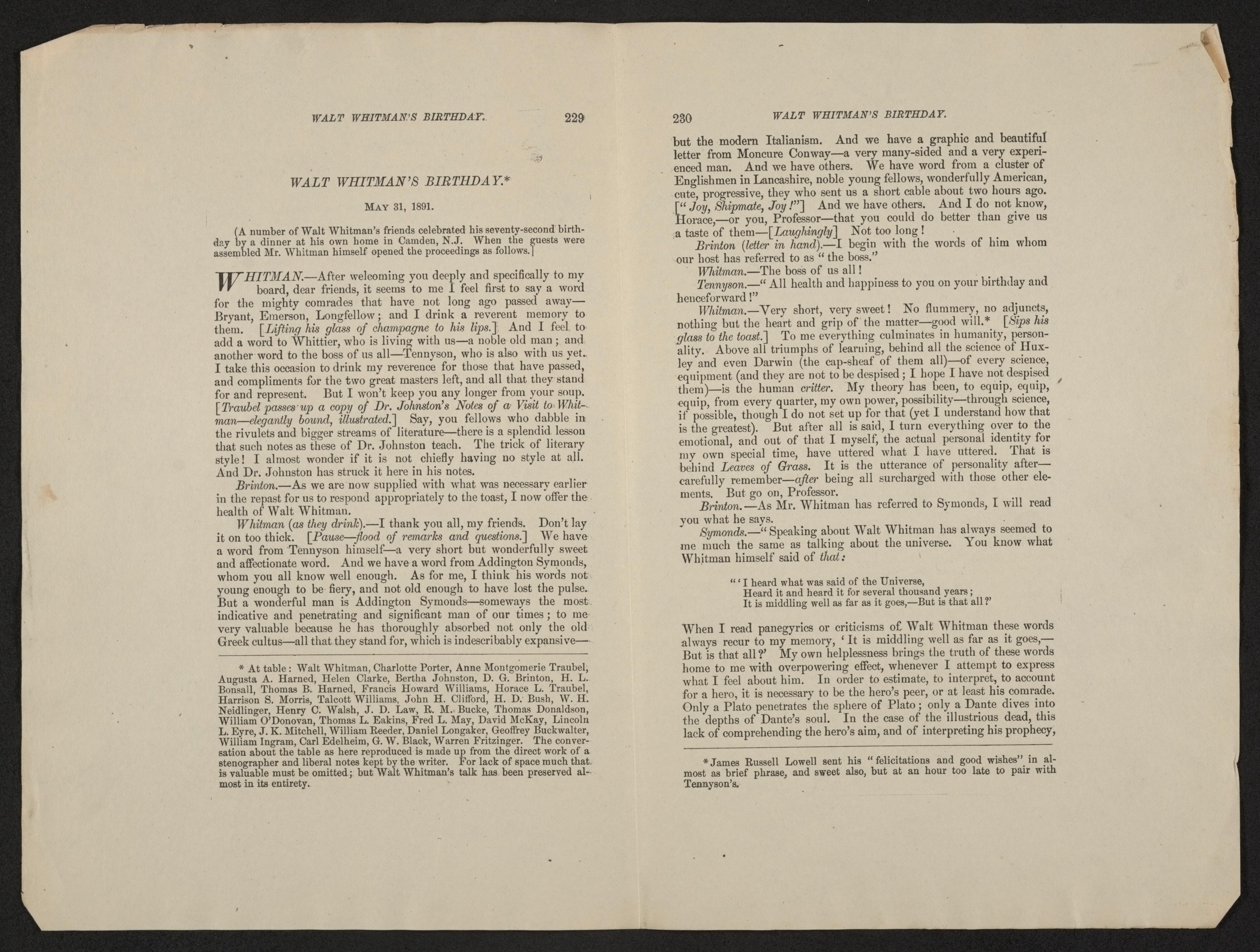 Scanned image of the current content page