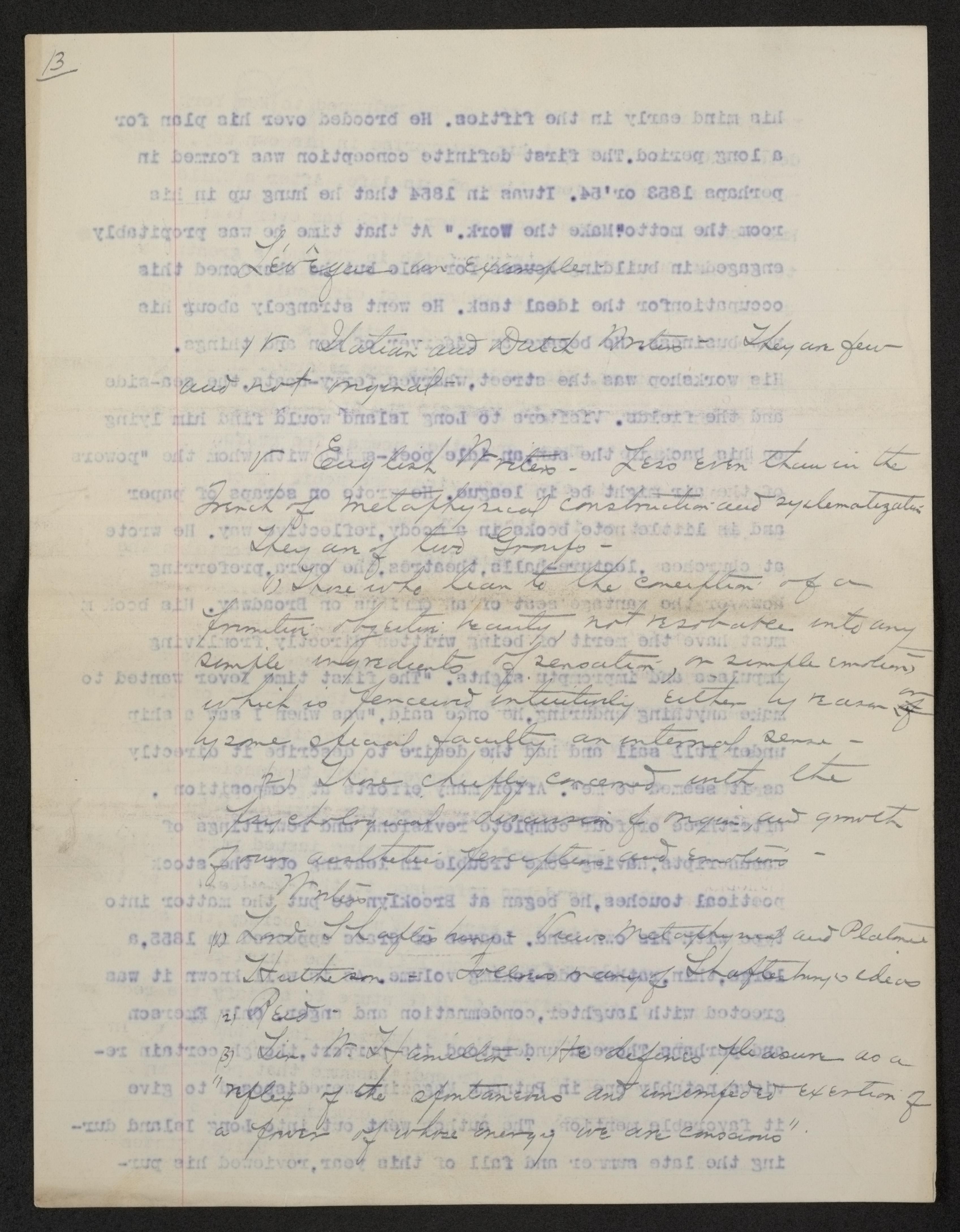 Scanned image of the current content page