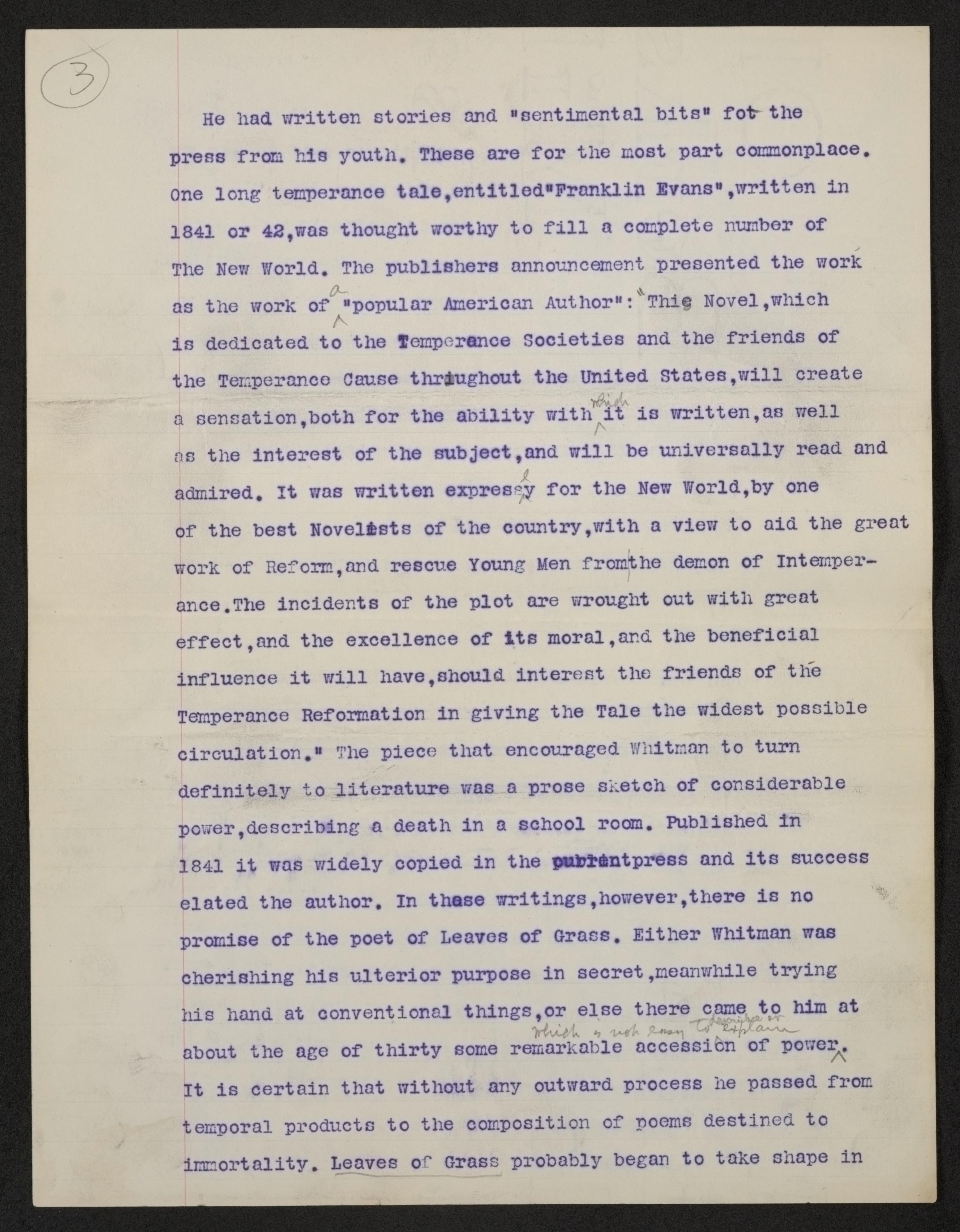 Scanned image of the current content page