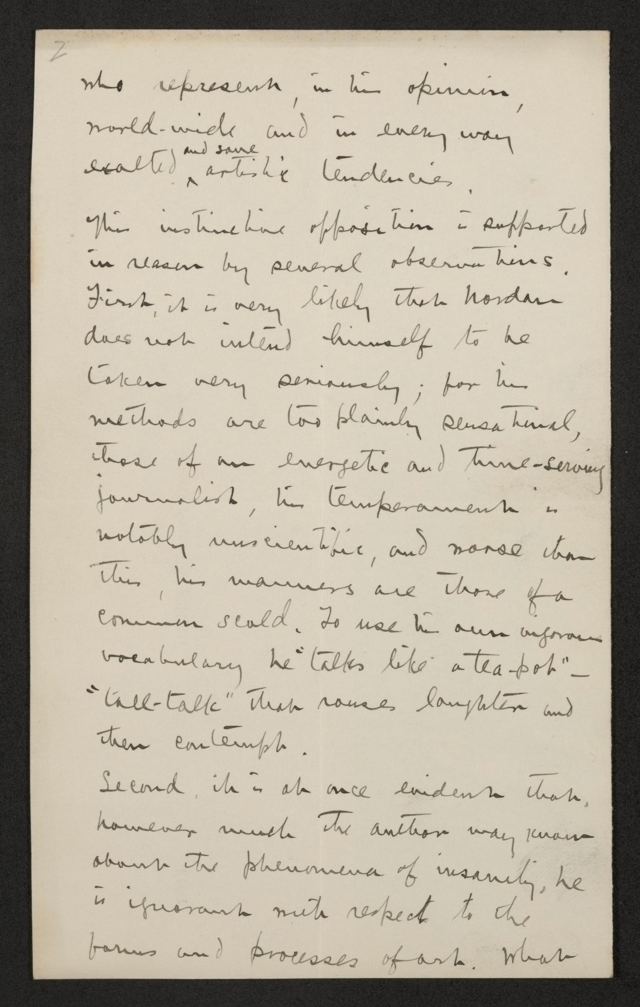 Scanned image of the current content page