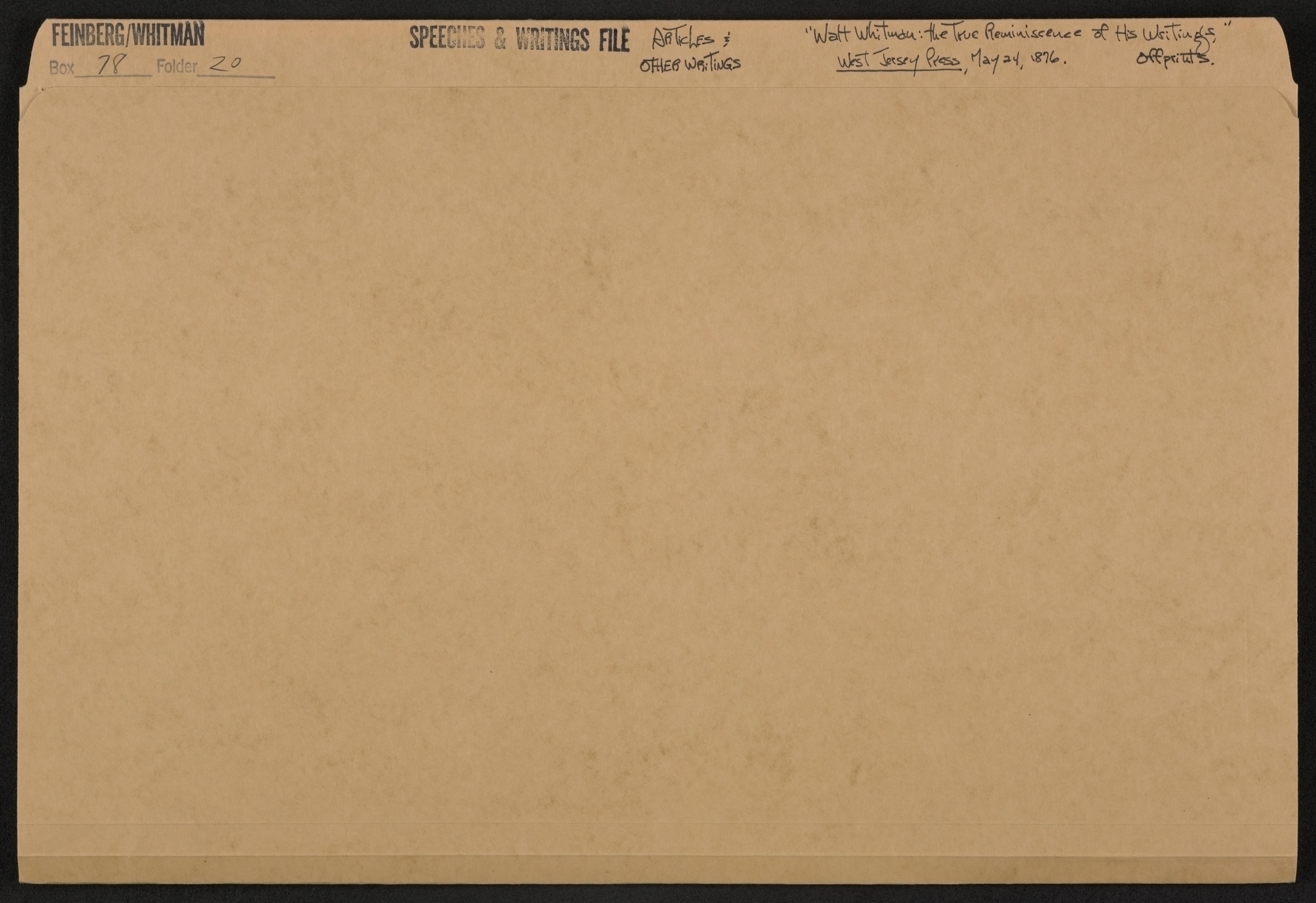 Scanned image of the current content page