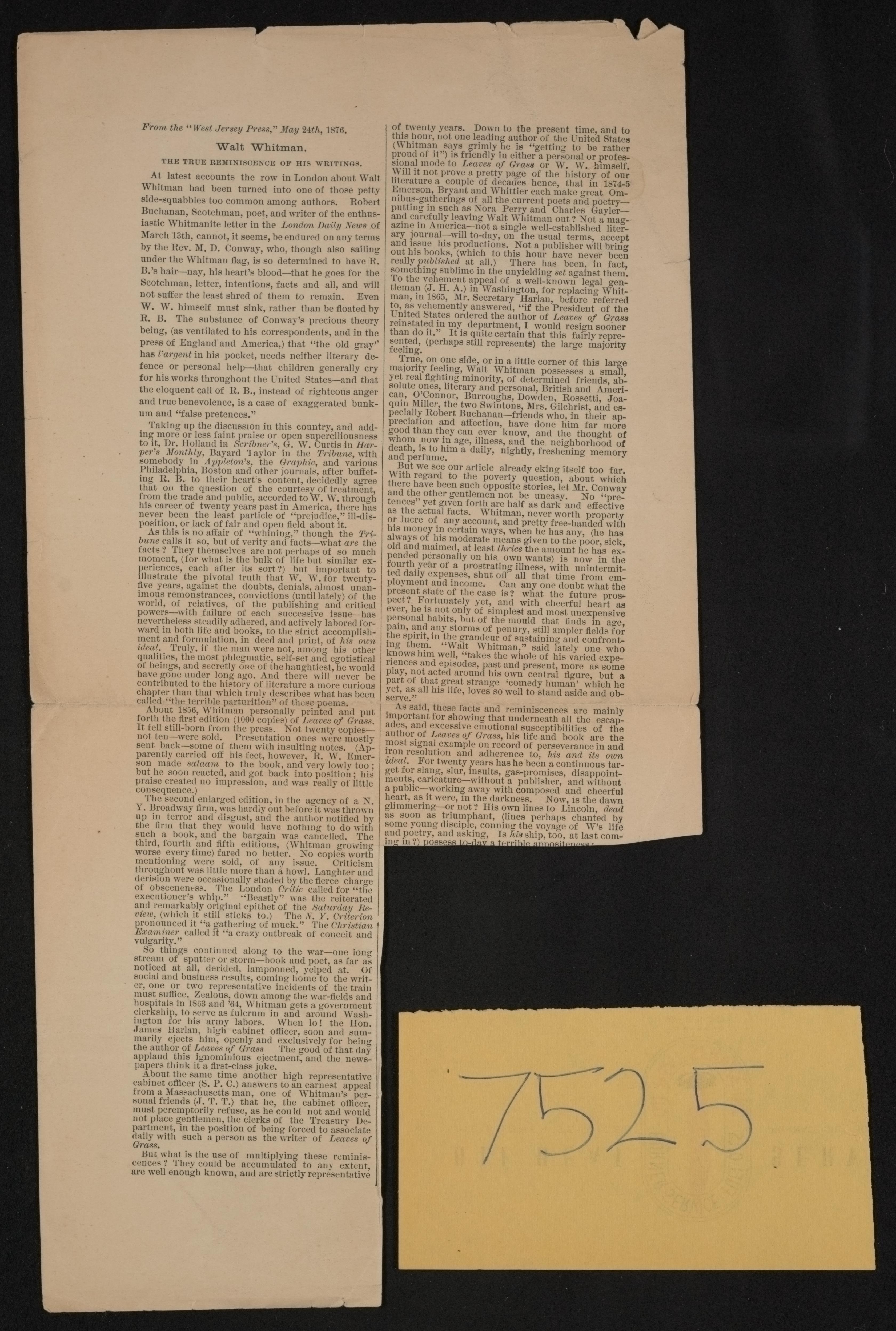 Scanned image of the current content page