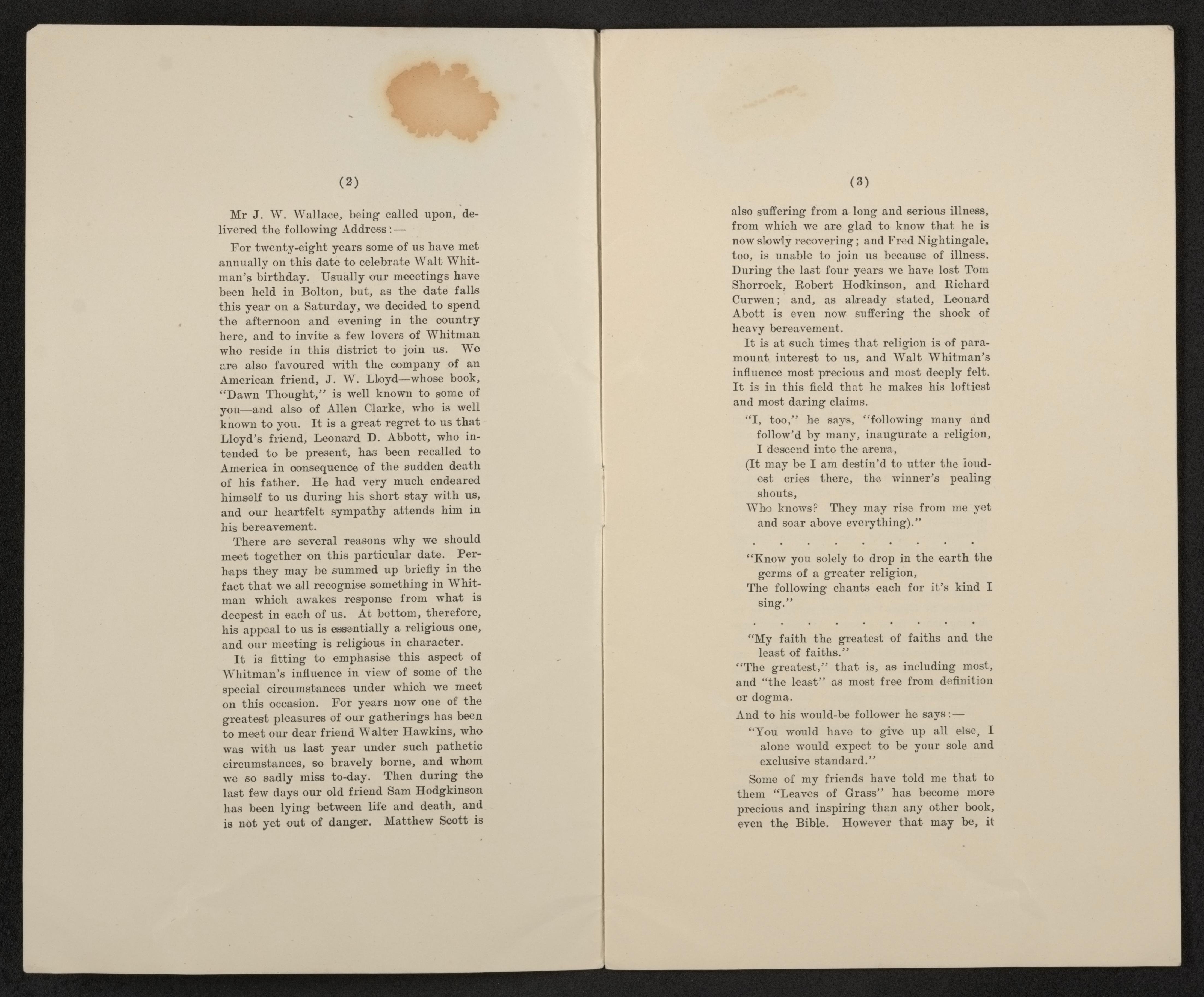 Scanned image of the current content page