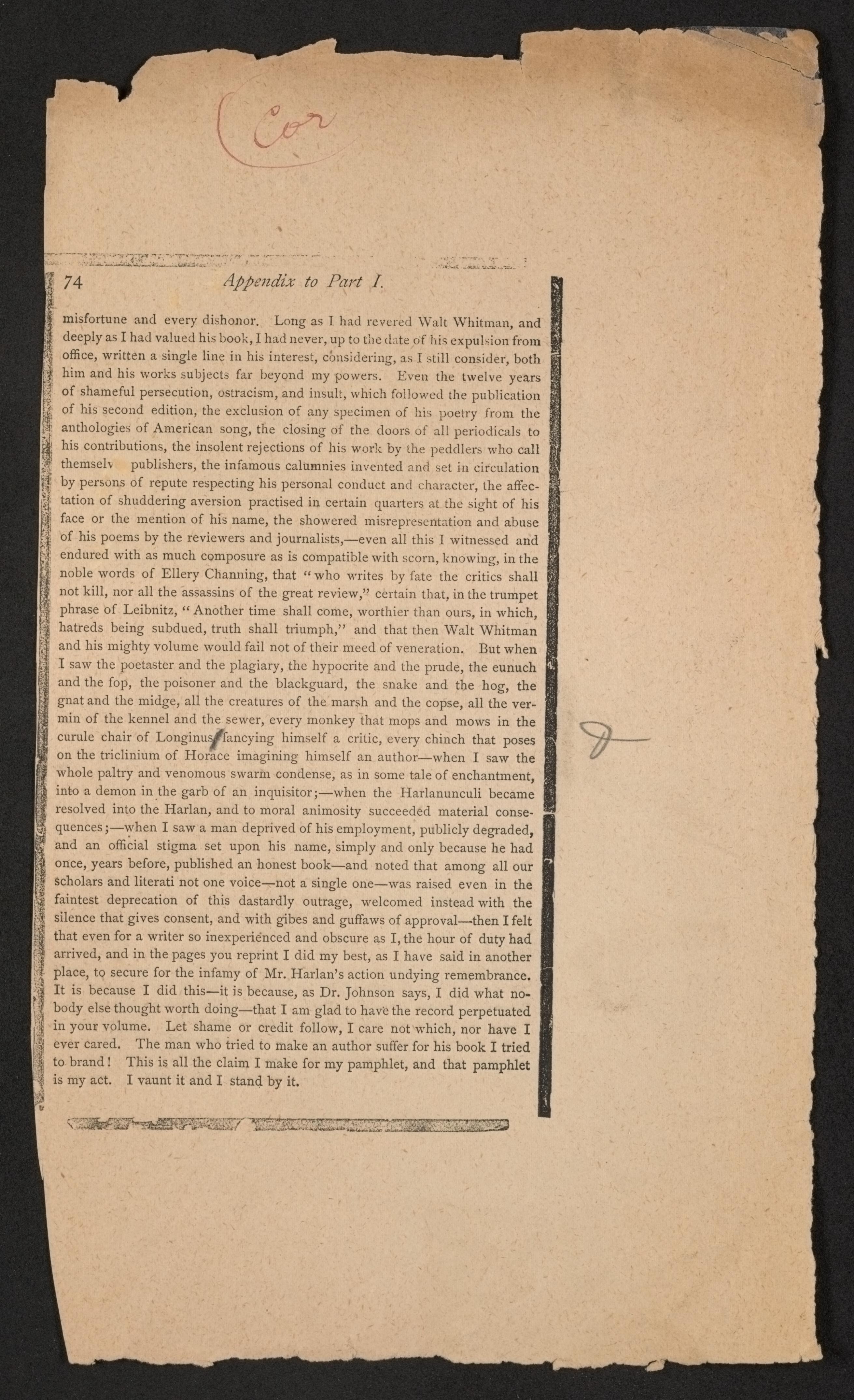 Scanned image of the current content page