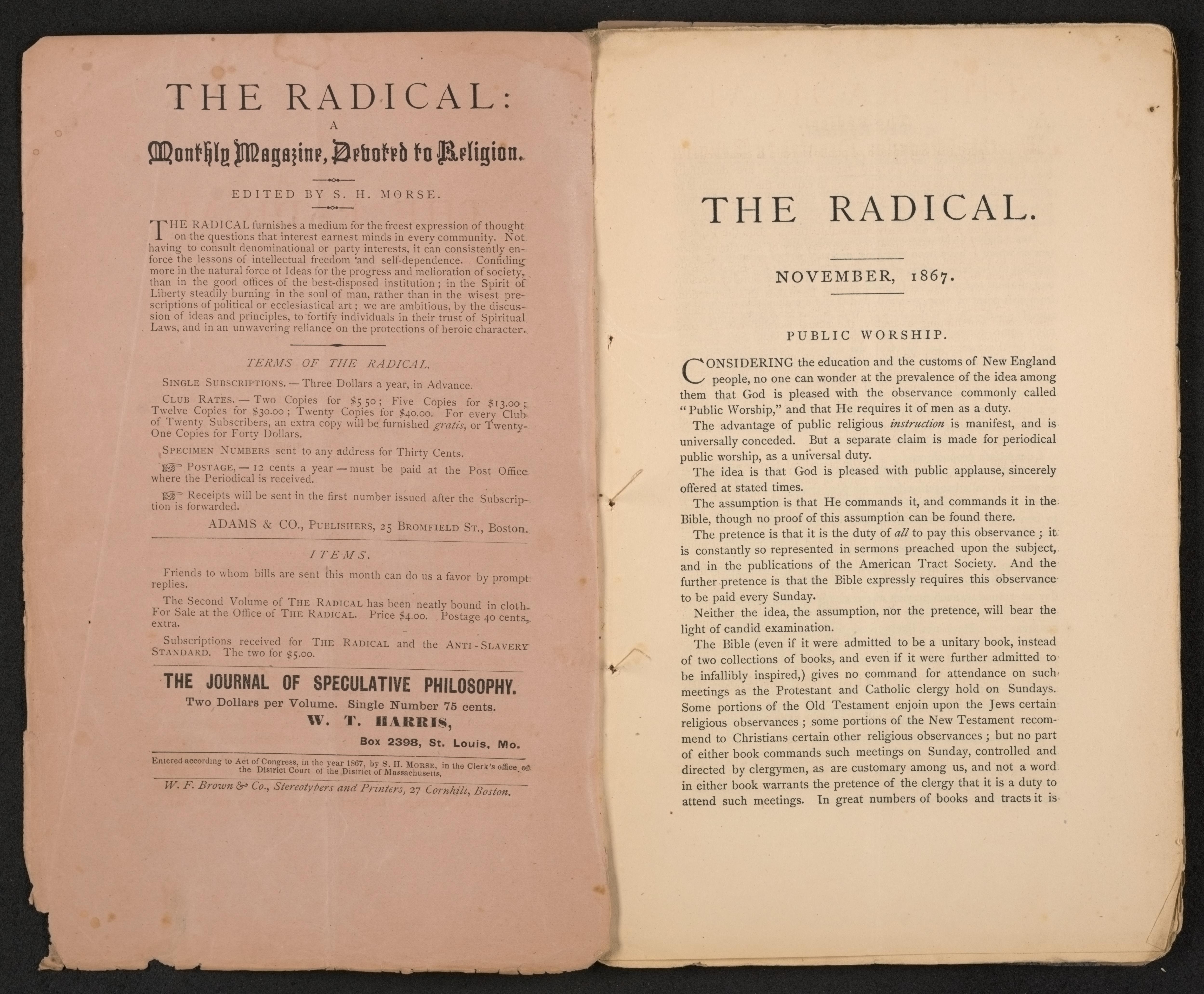Scanned image of the current content page