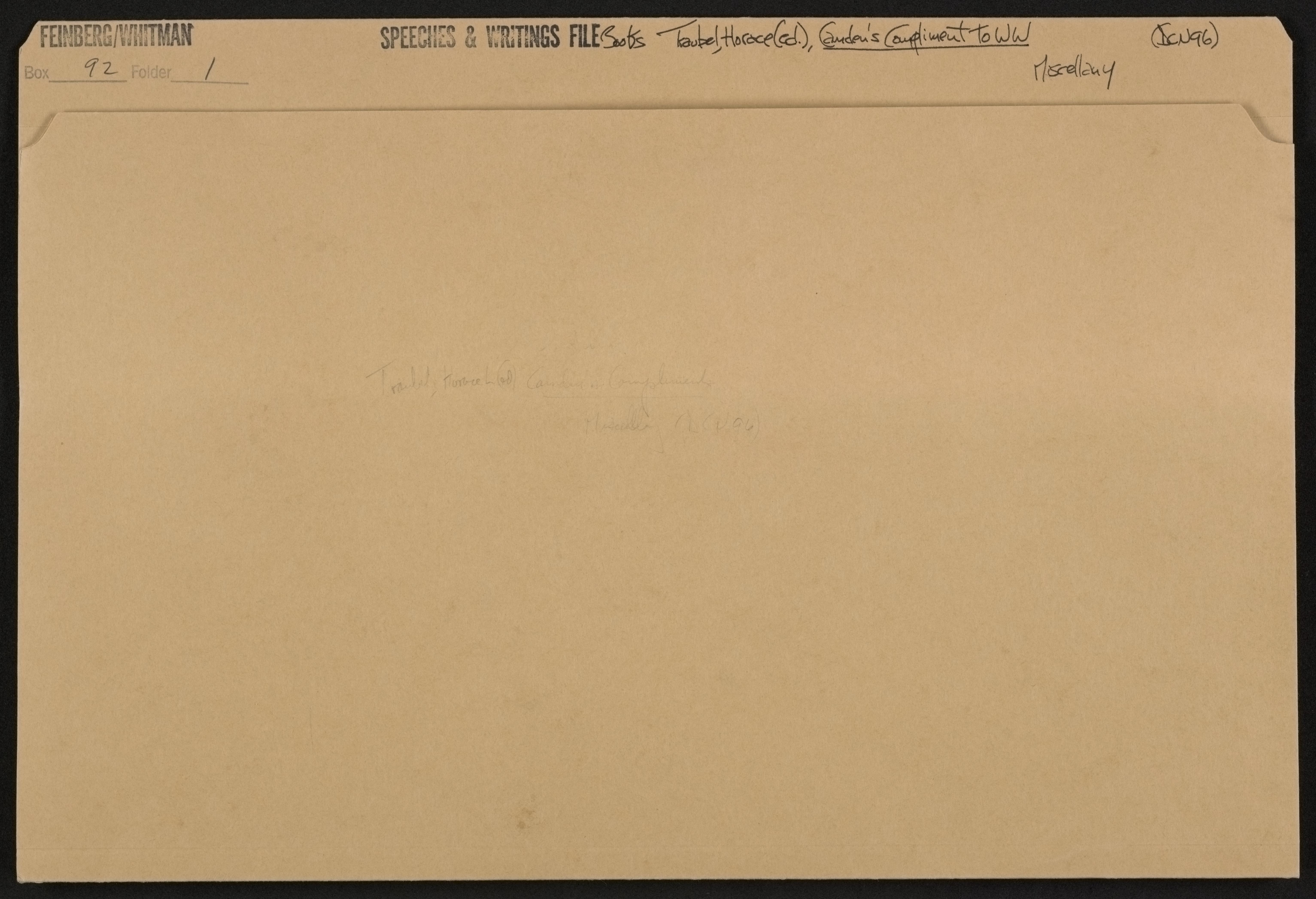 Scanned image of the current content page