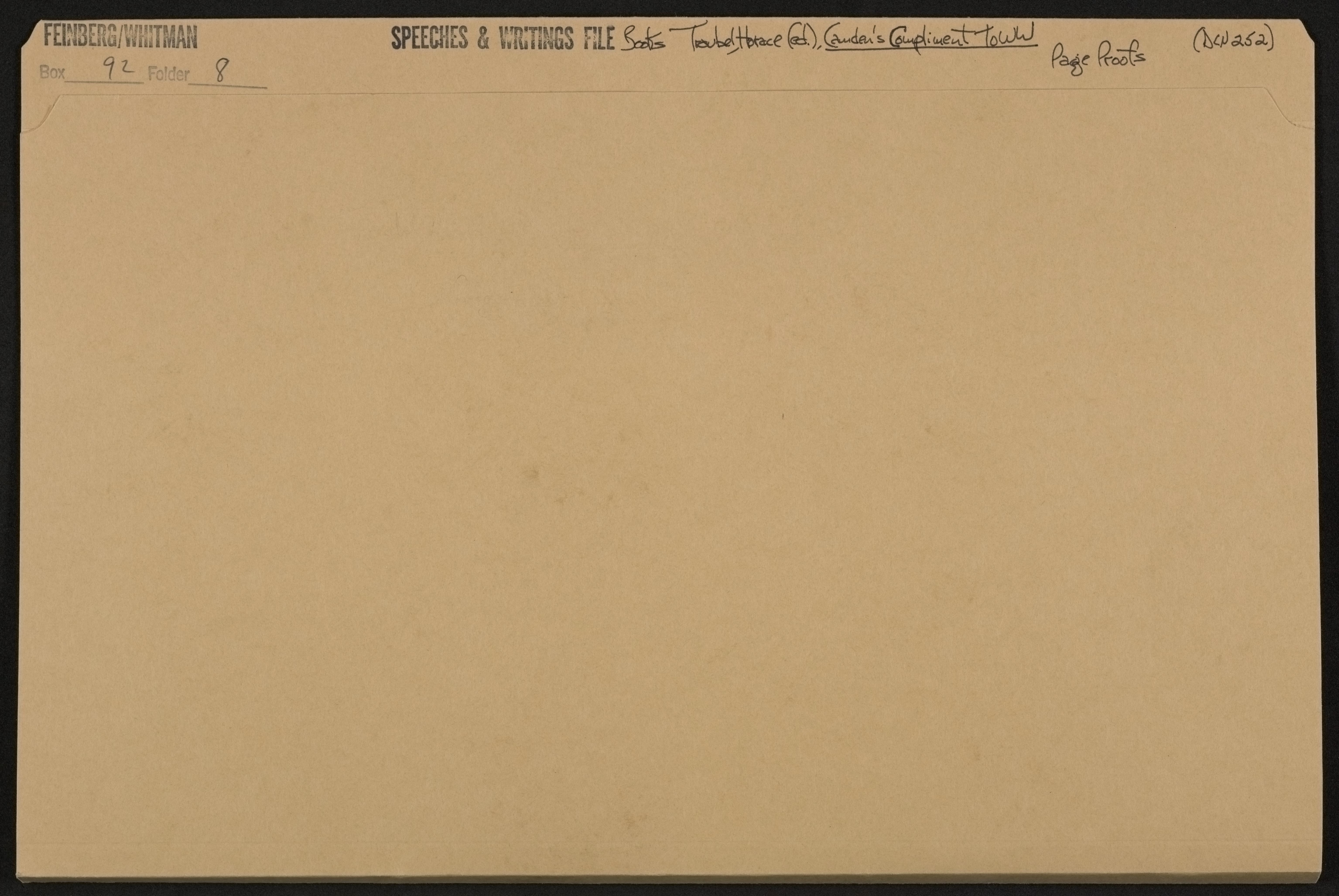 Scanned image of the current content page