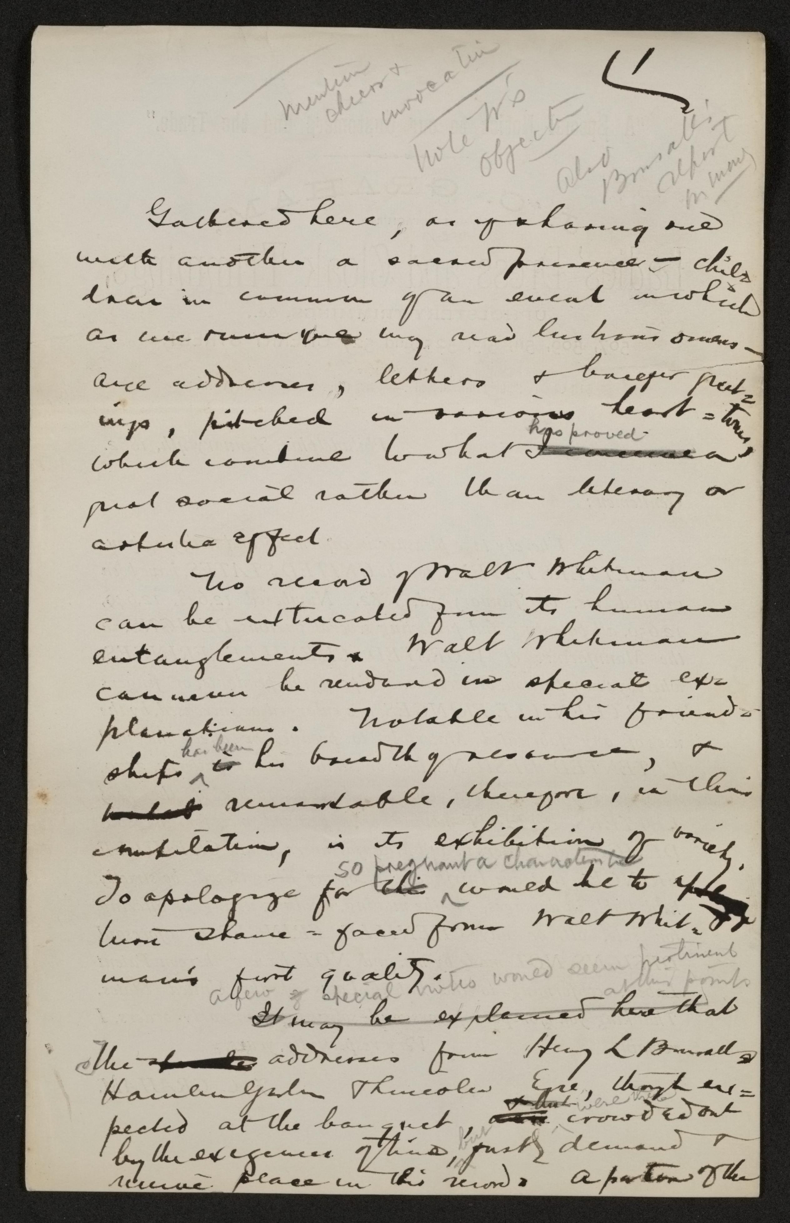 Scanned image of the current content page